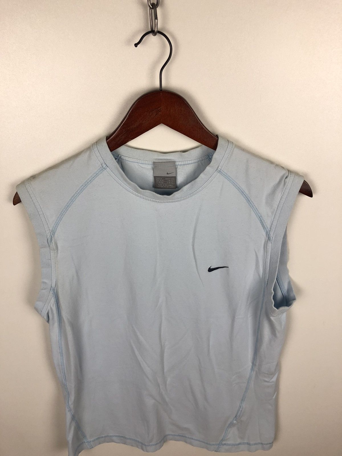 Nike Nike Vintage T-Shirt Vest Blue size M Small Logo Size US M / EU 48-50 / 2 - 3 Thumbnail