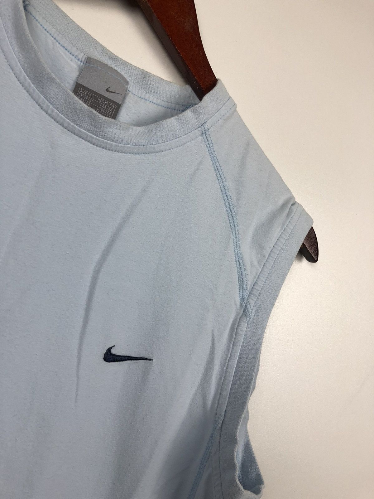 Nike Nike Vintage T-Shirt Vest Blue size M Small Logo Size US M / EU 48-50 / 2 - 4 Thumbnail