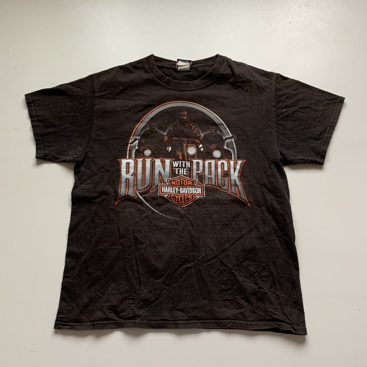 Harley Davidson × Vintage Vintage 2000s Harley Davidson Niagara Falls Graphic T Shirt Size US M / EU 48-50 / 2 - 1 Thumbnail