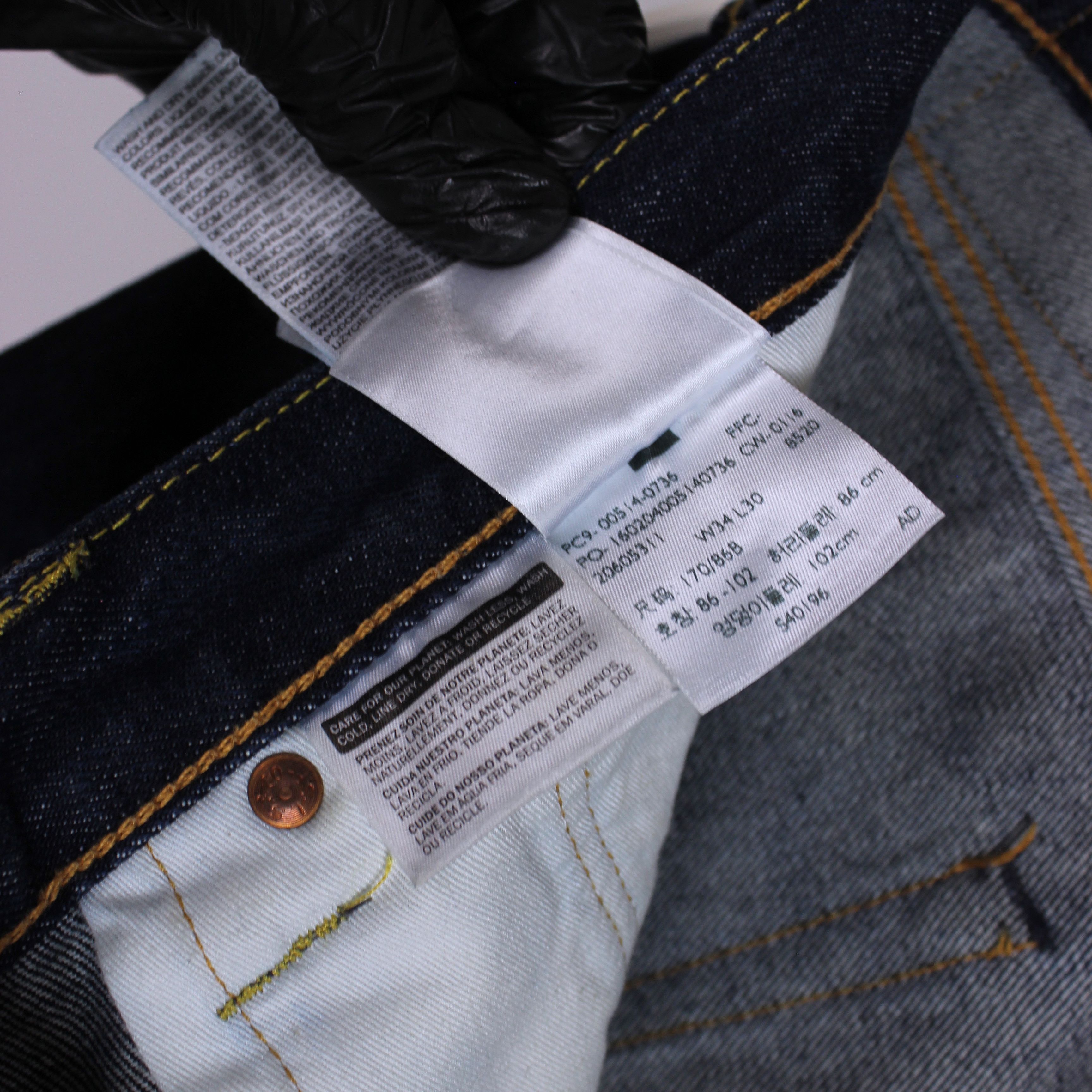 Levi's Levi's vintage 514 501 denim jeans rarity blue 34 30 Size US 34 / EU 50 - 2 Thumbnail