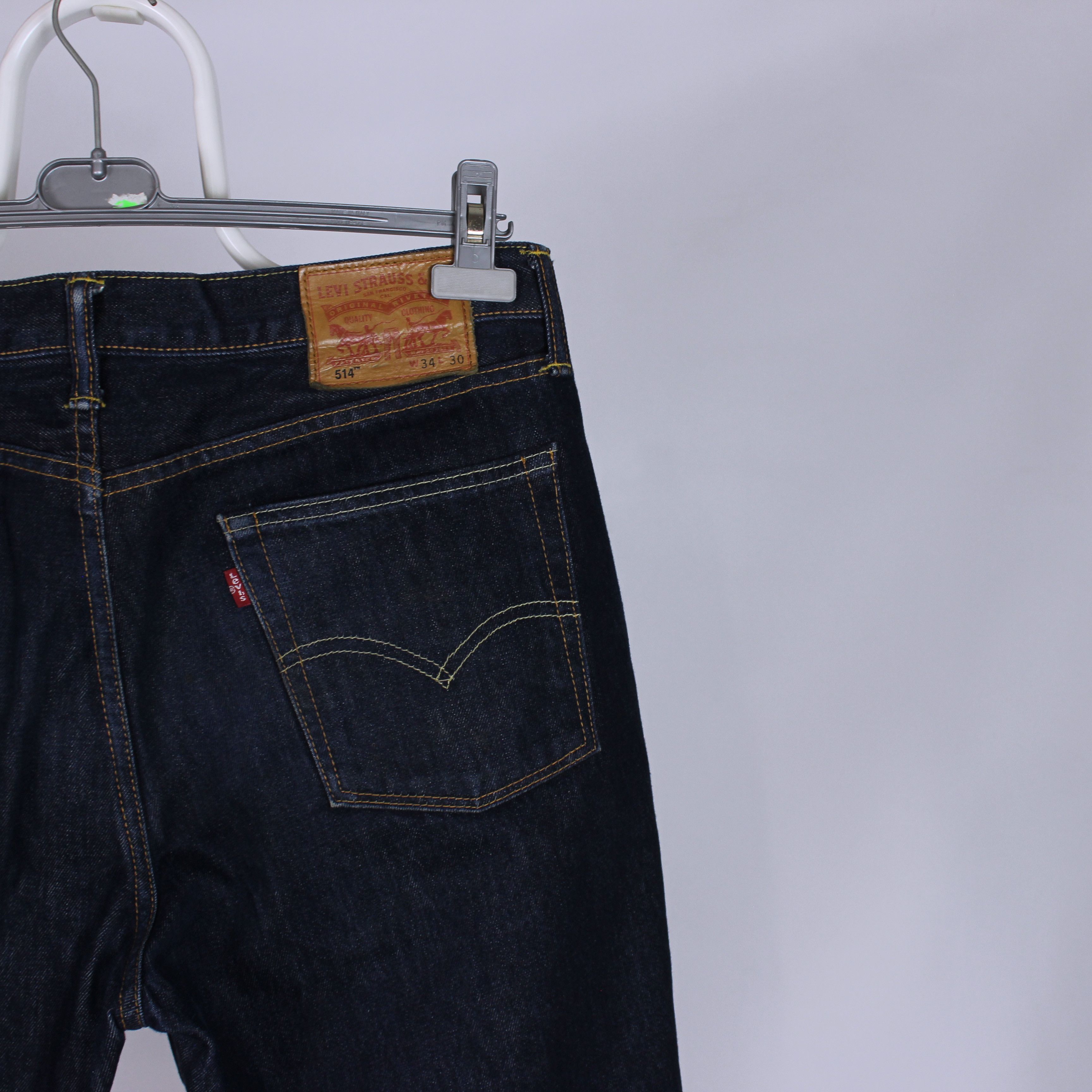 Levi's Levi's vintage 514 501 denim jeans rarity blue 34 30 Size US 34 / EU 50 - 1 Thumbnail
