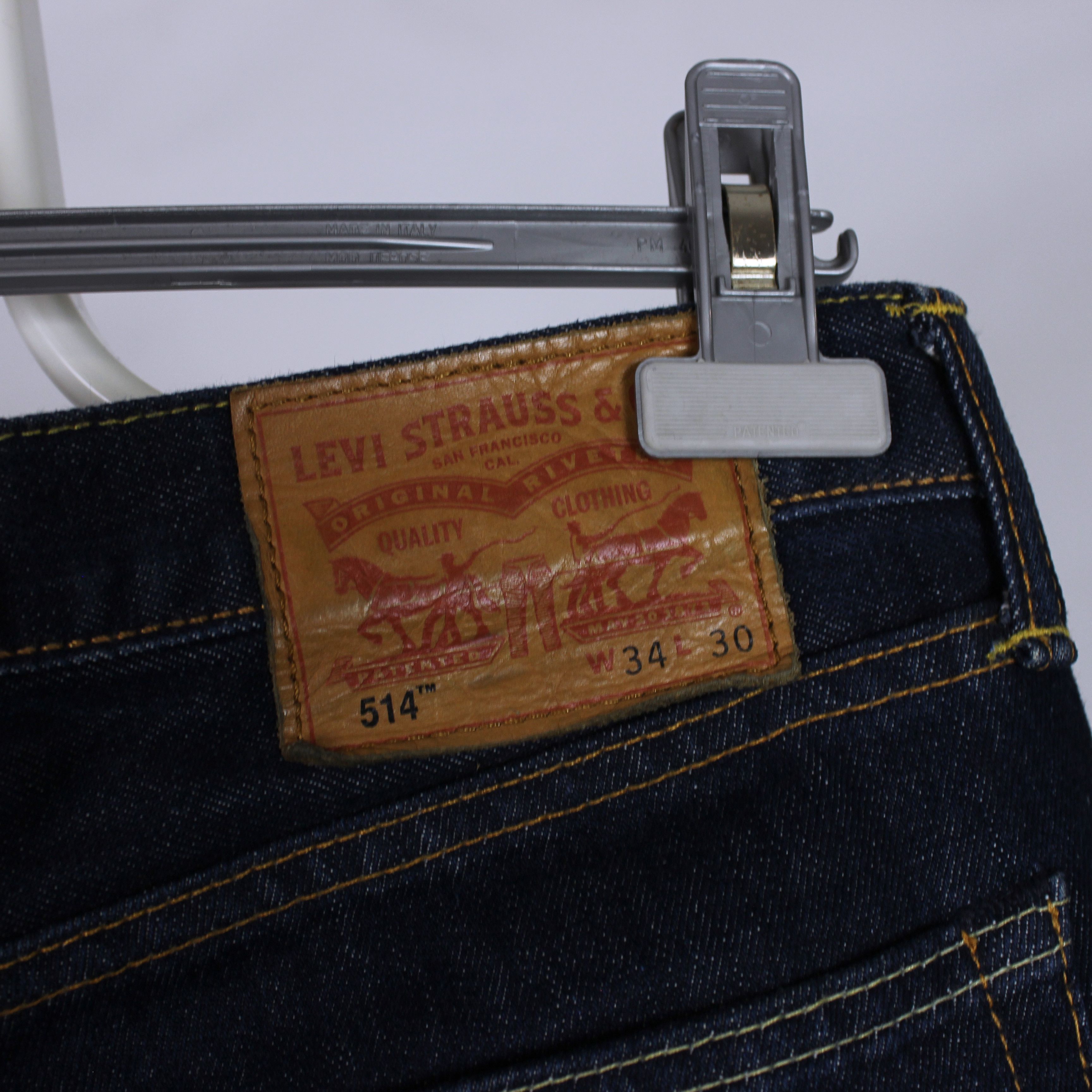 Levi's Levi's vintage 514 501 denim jeans rarity blue 34 30 Size US 34 / EU 50 - 4 Thumbnail