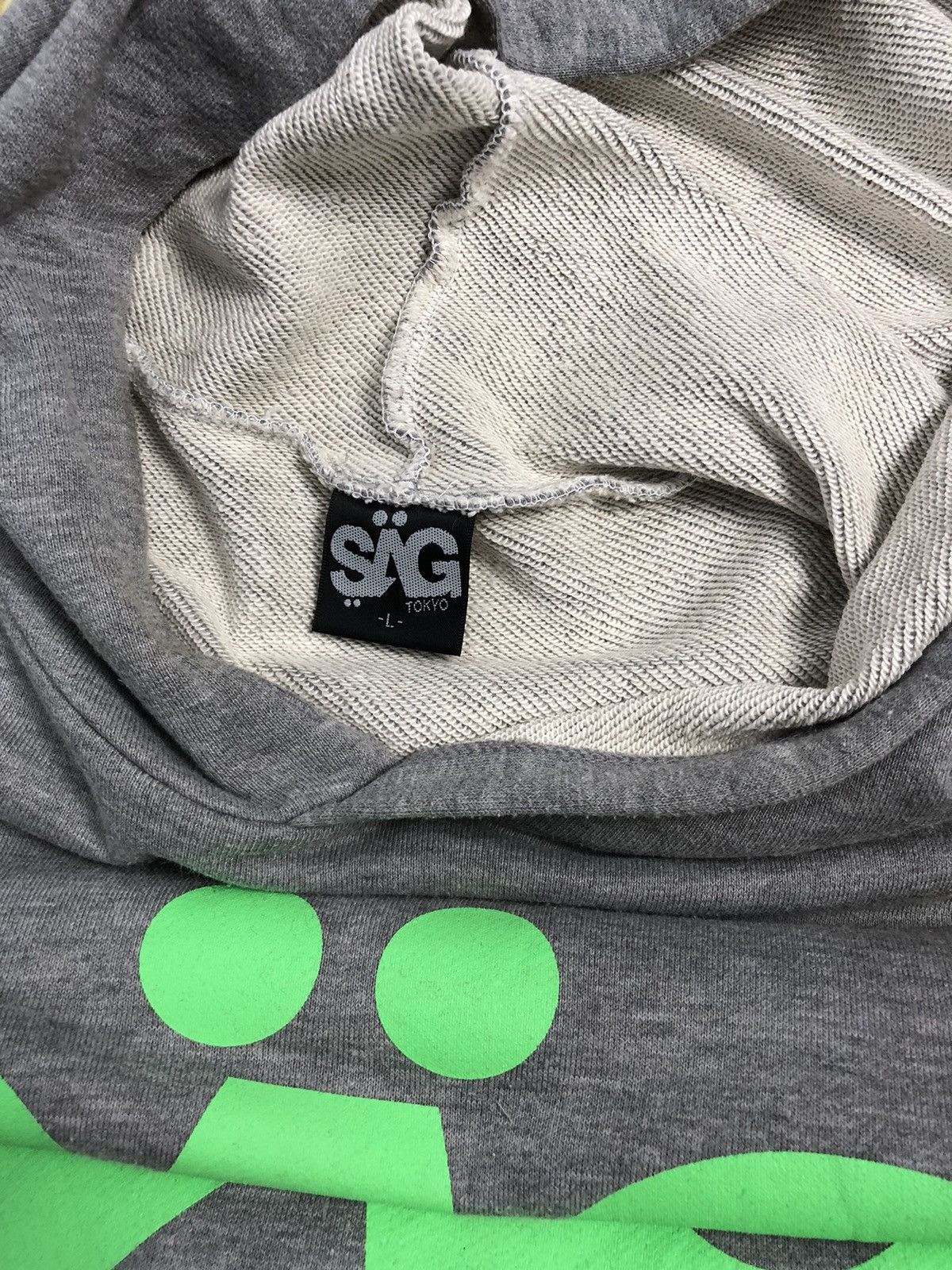 SAG Tokyo Japanese Brand Big Logo Hooded Sweater