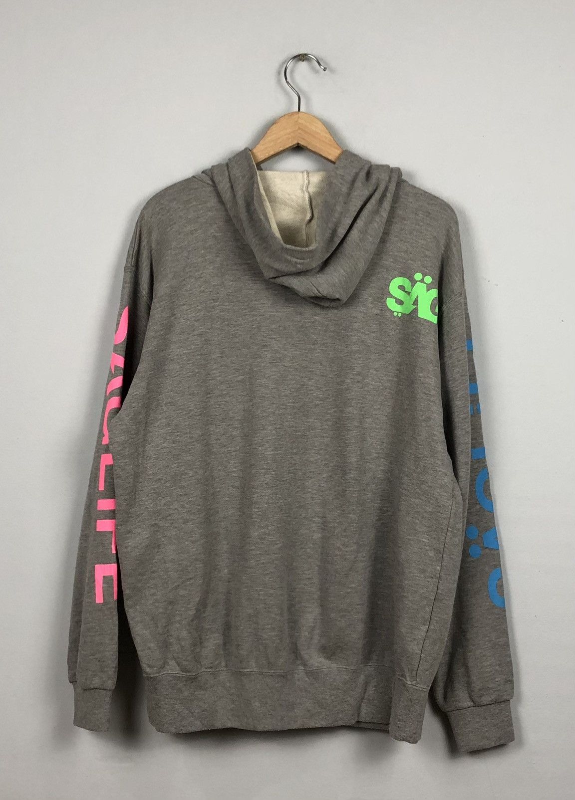 SAG Tokyo Japanese Brand Big Logo Hooded Sweater