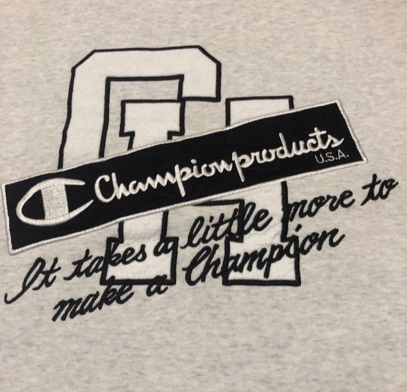 Champion Vintage 90s champion product sweatshirt Size US M / EU 48-50 / 2 - 2 Thumbnail