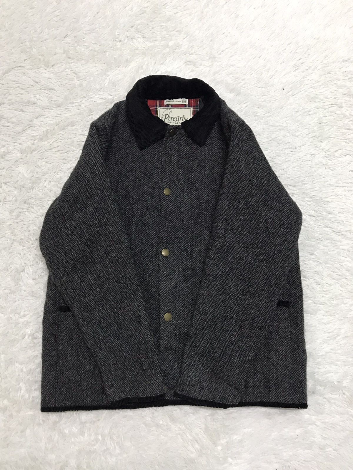 Harris Tweed Vtg Peregrine X Harris Tweed Wool Jacket Made in England Size US M / EU 48-50 / 2 - 3 Thumbnail