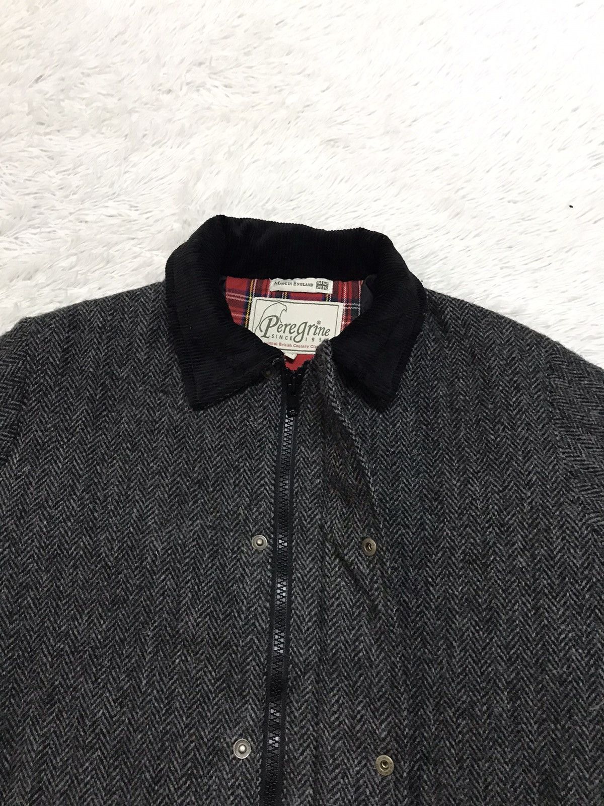 Harris Tweed Vtg Peregrine X Harris Tweed Wool Jacket Made in England Size US M / EU 48-50 / 2 - 5 Thumbnail