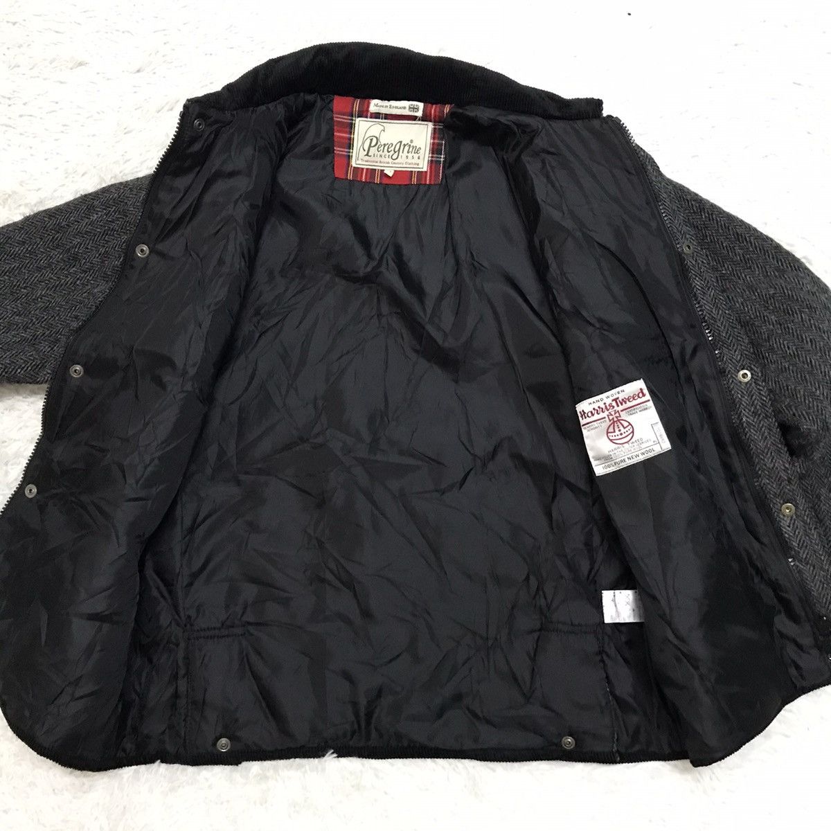 Harris Tweed Vtg Peregrine X Harris Tweed Wool Jacket Made in England Size US M / EU 48-50 / 2 - 6 Thumbnail