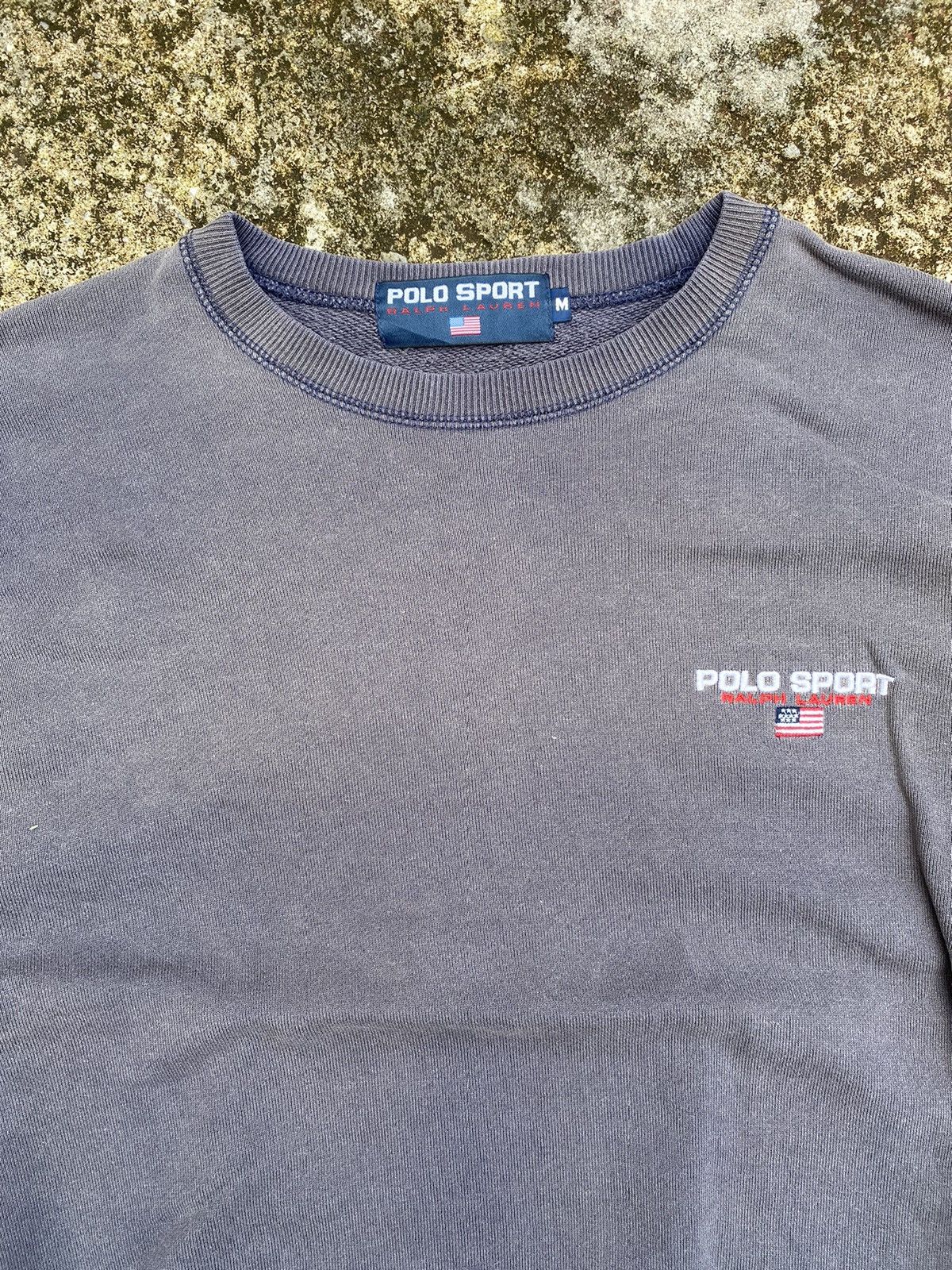 Polo Ralph Lauren Vintage Polo Sport Ralph Lauren Sweatshirt Size US M / EU 48-50 / 2 - 2 Thumbnail