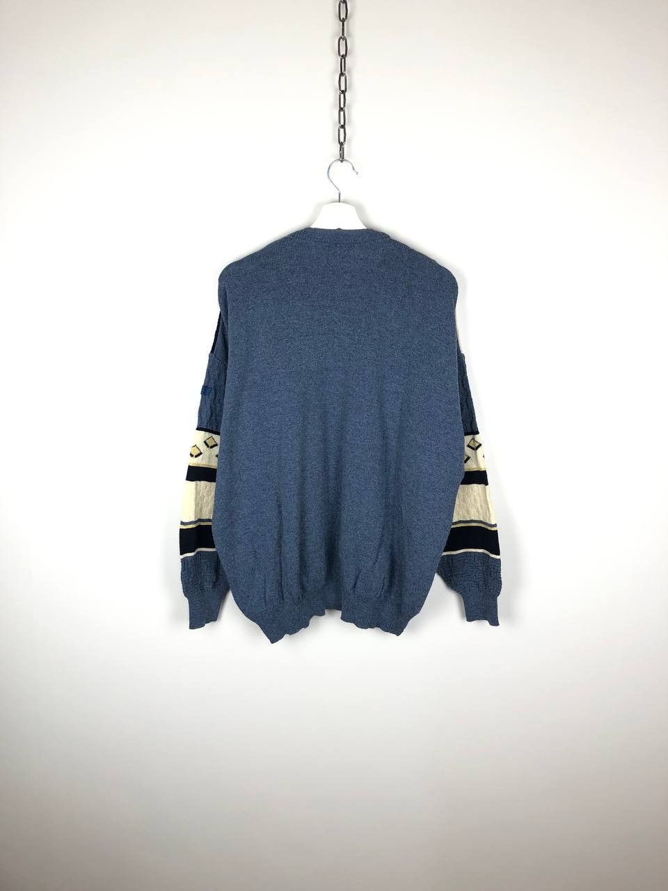 Coogi VTG Multicolor 3D Knit Lined Sweater Pullover Size US L / EU 52-54 / 3 - 6 Thumbnail