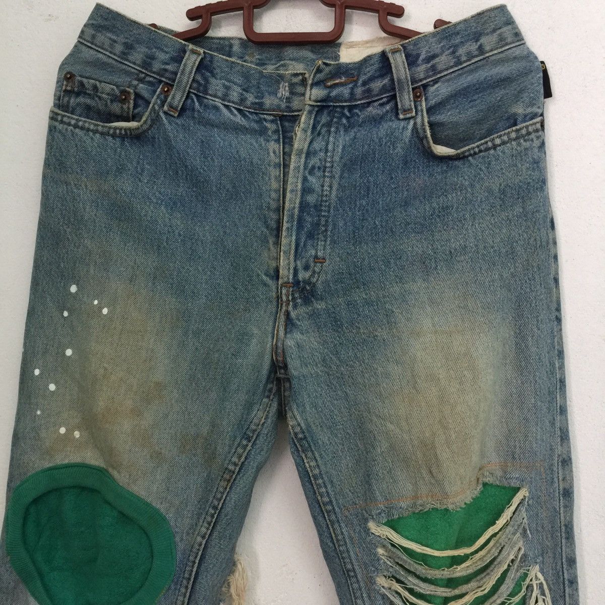 Levi's Rare Levi’s jeans pant custom made champion Size US 29 - 4 Thumbnail