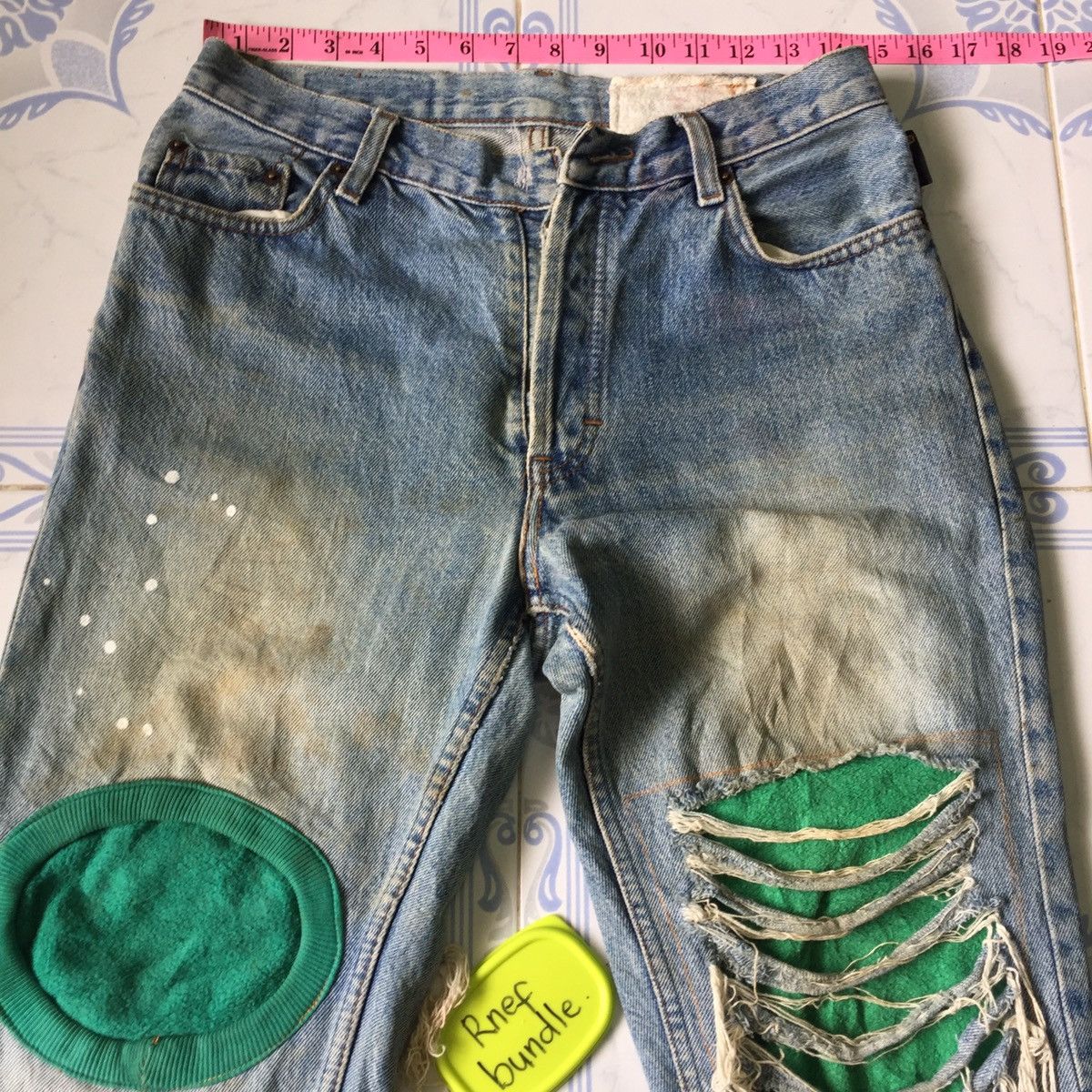 Levi's Rare Levi’s jeans pant custom made champion Size US 29 - 11 Thumbnail