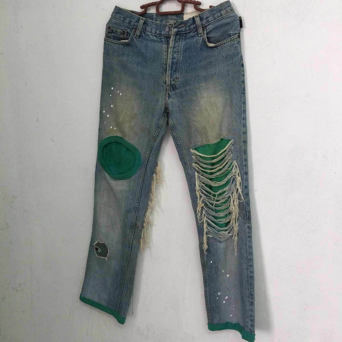Levi's Rare Levi’s jeans pant custom made champion Size US 29 - 2 Thumbnail