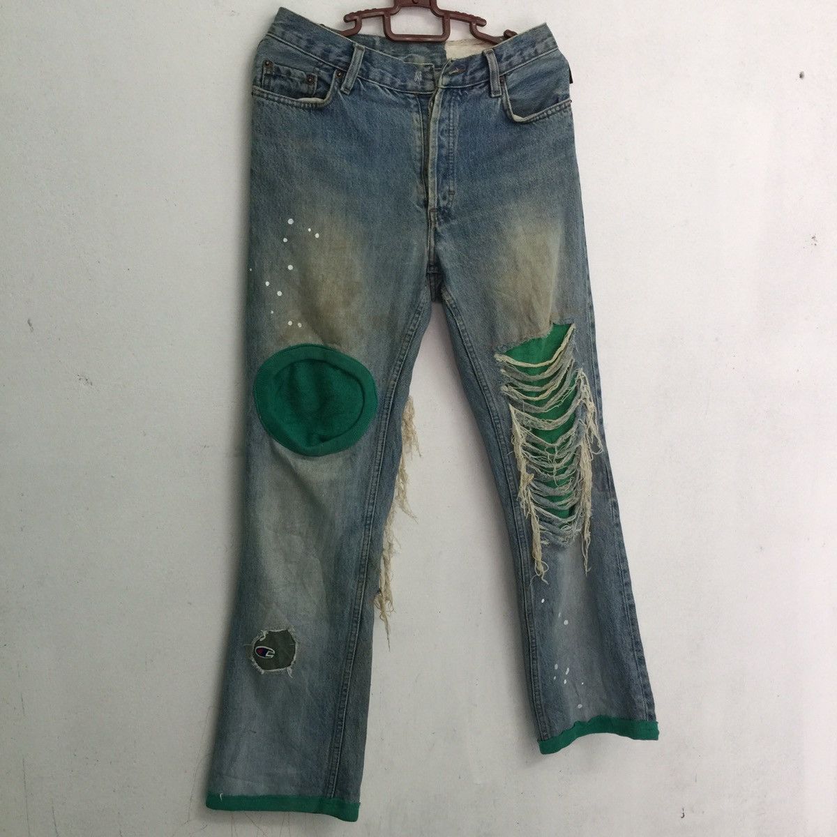 Levi's Rare Levi’s jeans pant custom made champion Size US 29 - 3 Thumbnail
