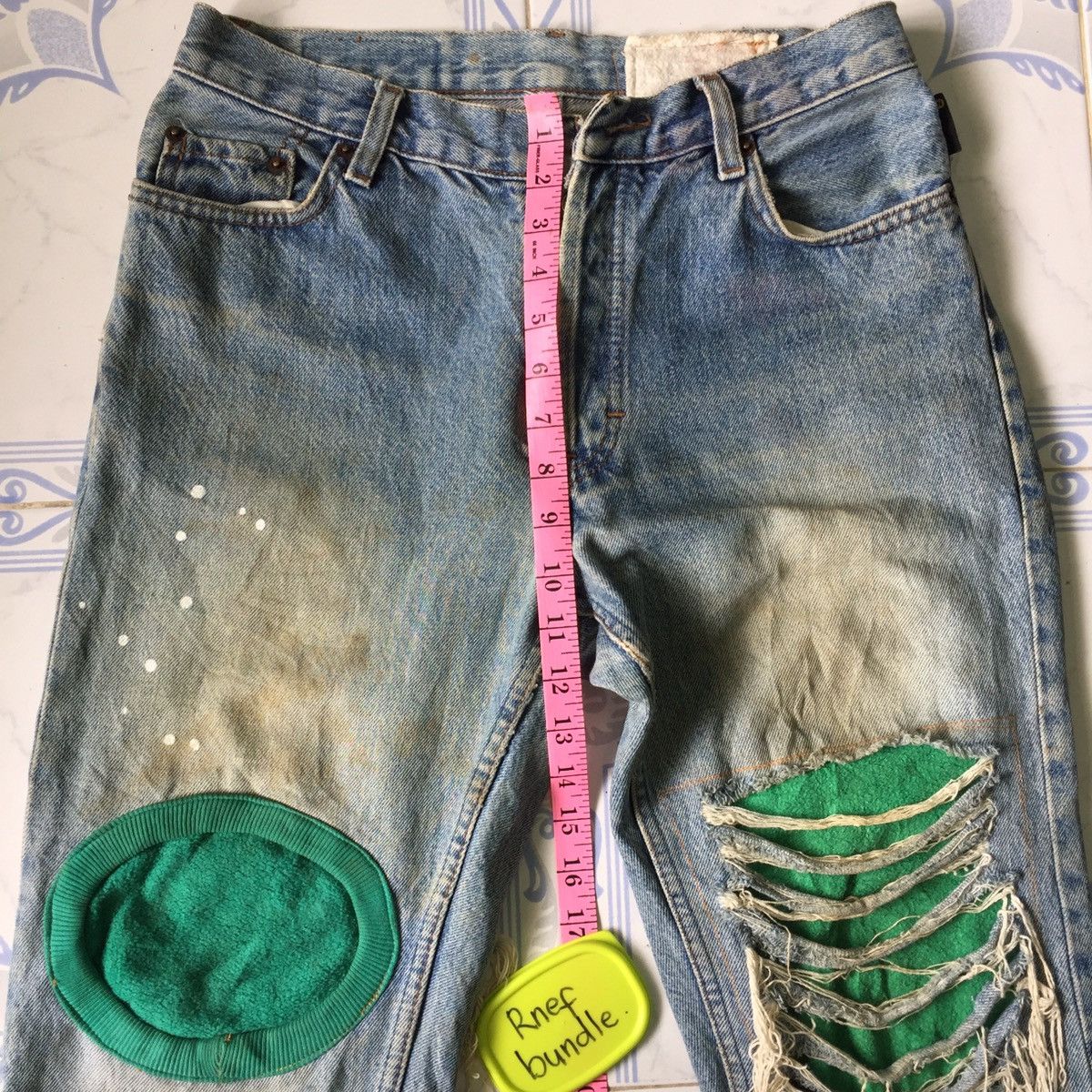 Levi's Rare Levi’s jeans pant custom made champion Size US 29 - 12 Thumbnail