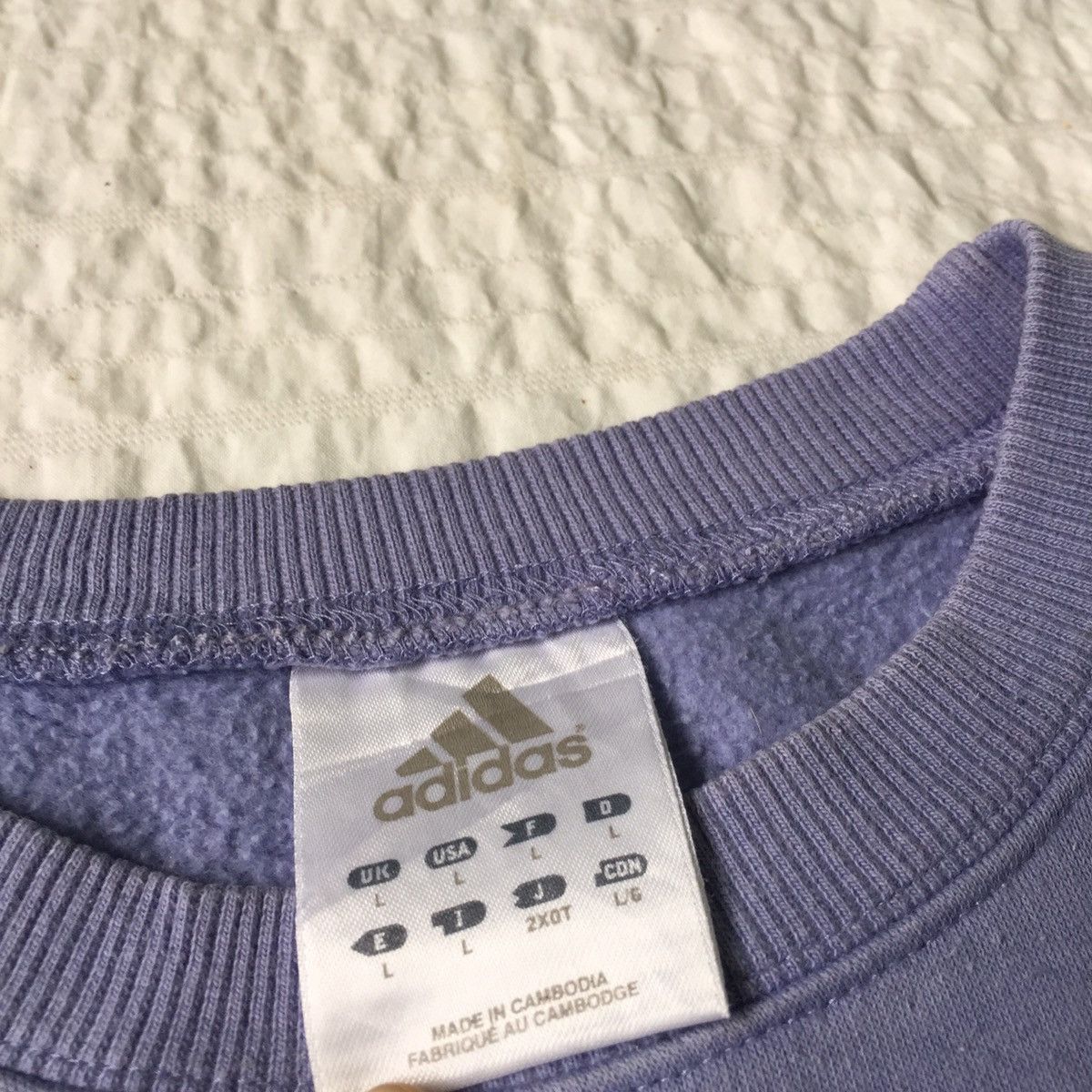 Adidas Adidas Embroidered Logo Crewneck Sweatshirt Size US M / EU 48-50 / 2 - 8 Thumbnail