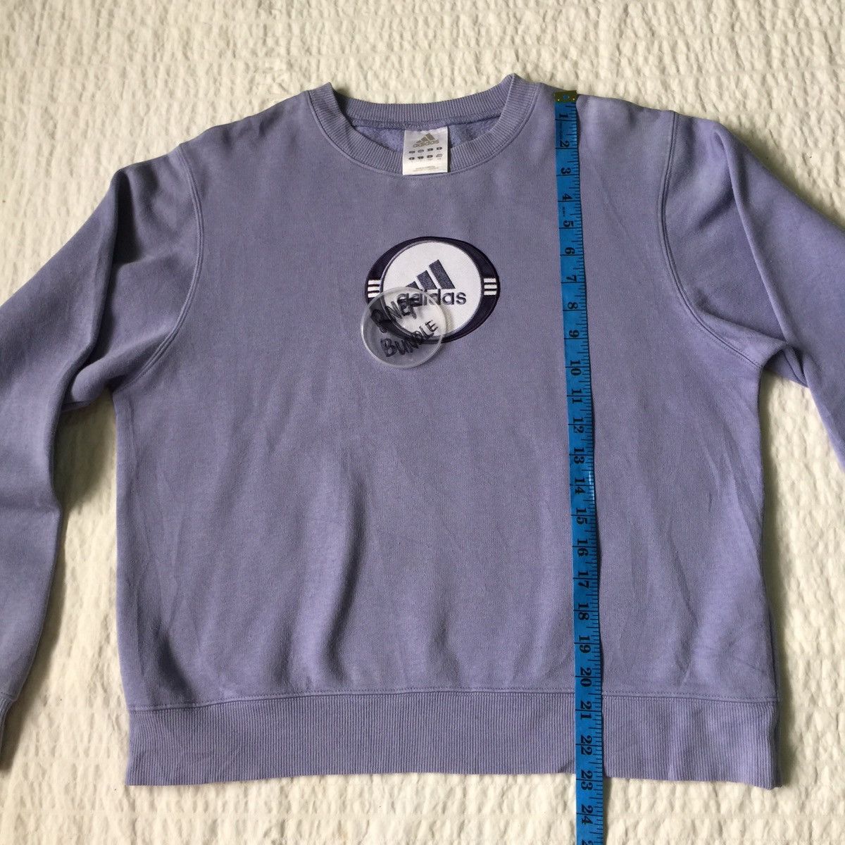 Adidas Adidas Embroidered Logo Crewneck Sweatshirt Size US M / EU 48-50 / 2 - 16 Thumbnail