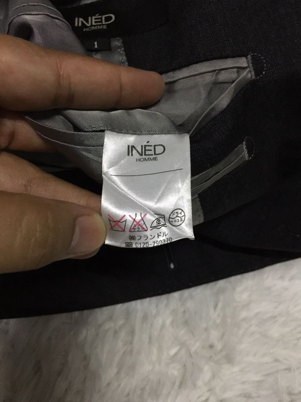Japanese Brand INED Homme blazer jacket yohji yamamoto styles Size US S / EU 44-46 / 1 - 9 Thumbnail