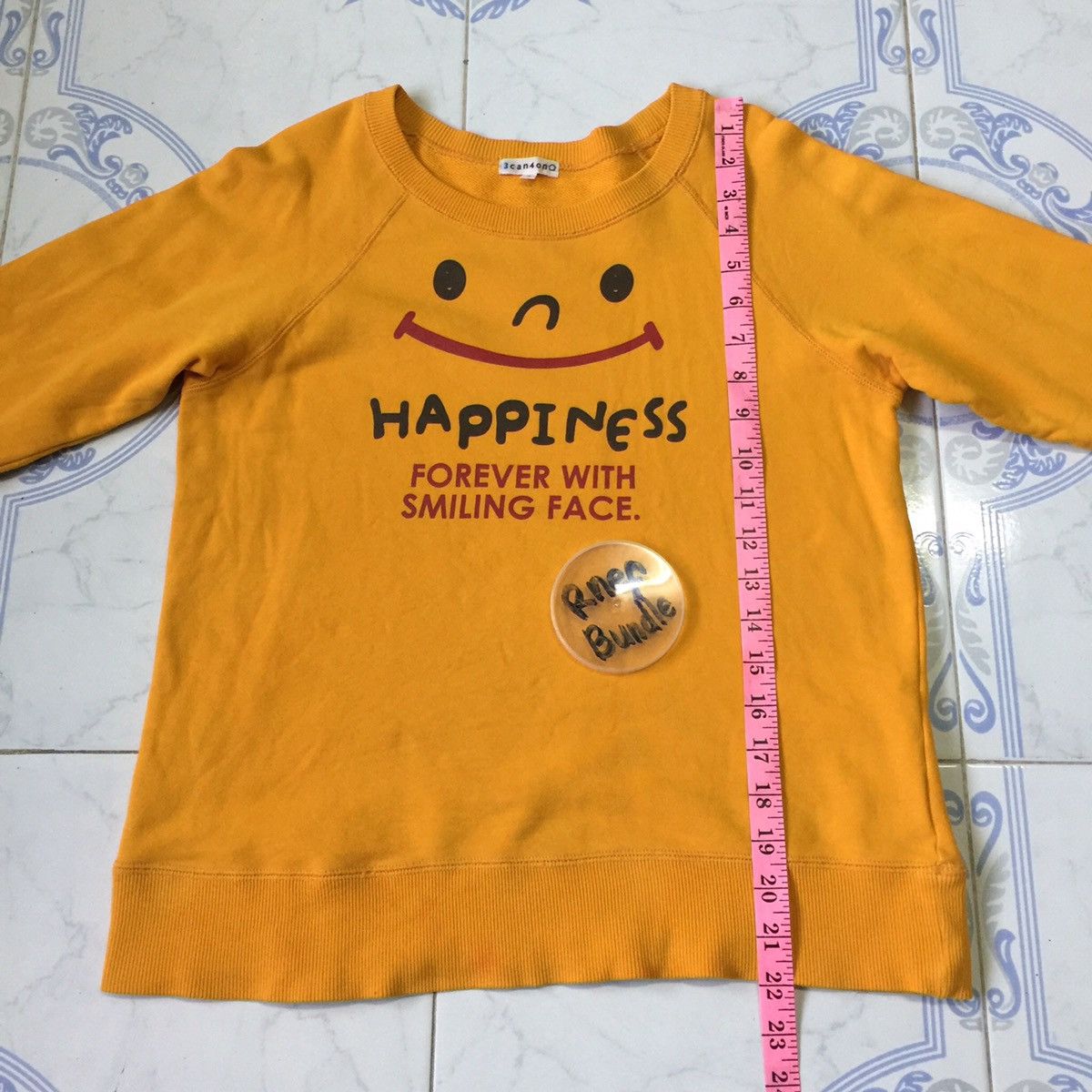 Japanese Brand Smiley Face sweatshirt Size US S / EU 44-46 / 1 - 10 Thumbnail