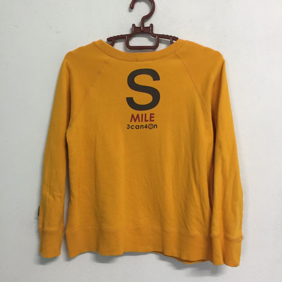 Japanese Brand Smiley Face sweatshirt Size US S / EU 44-46 / 1 - 4 Thumbnail