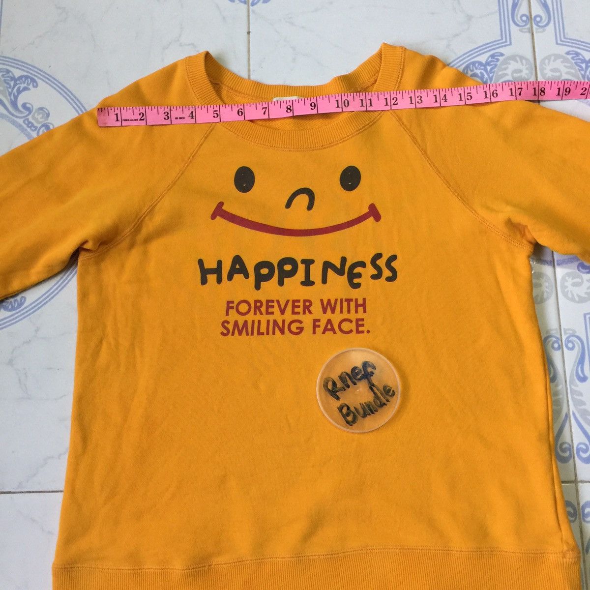 Japanese Brand Smiley Face sweatshirt Size US S / EU 44-46 / 1 - 9 Thumbnail