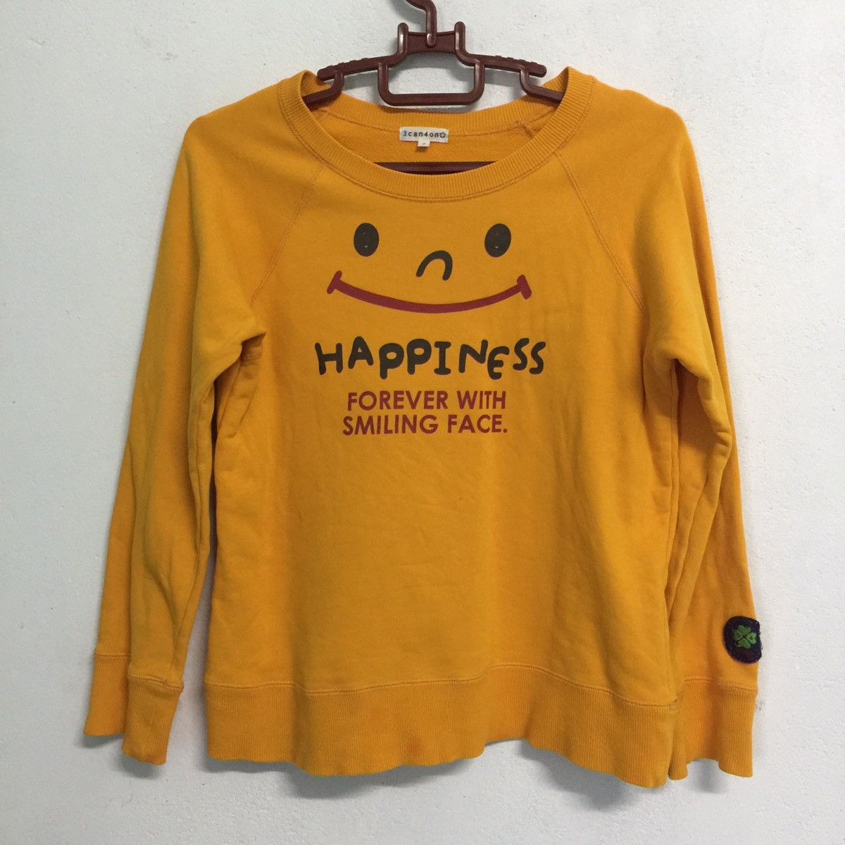 Japanese Brand Smiley Face sweatshirt Size US S / EU 44-46 / 1 - 1 Thumbnail