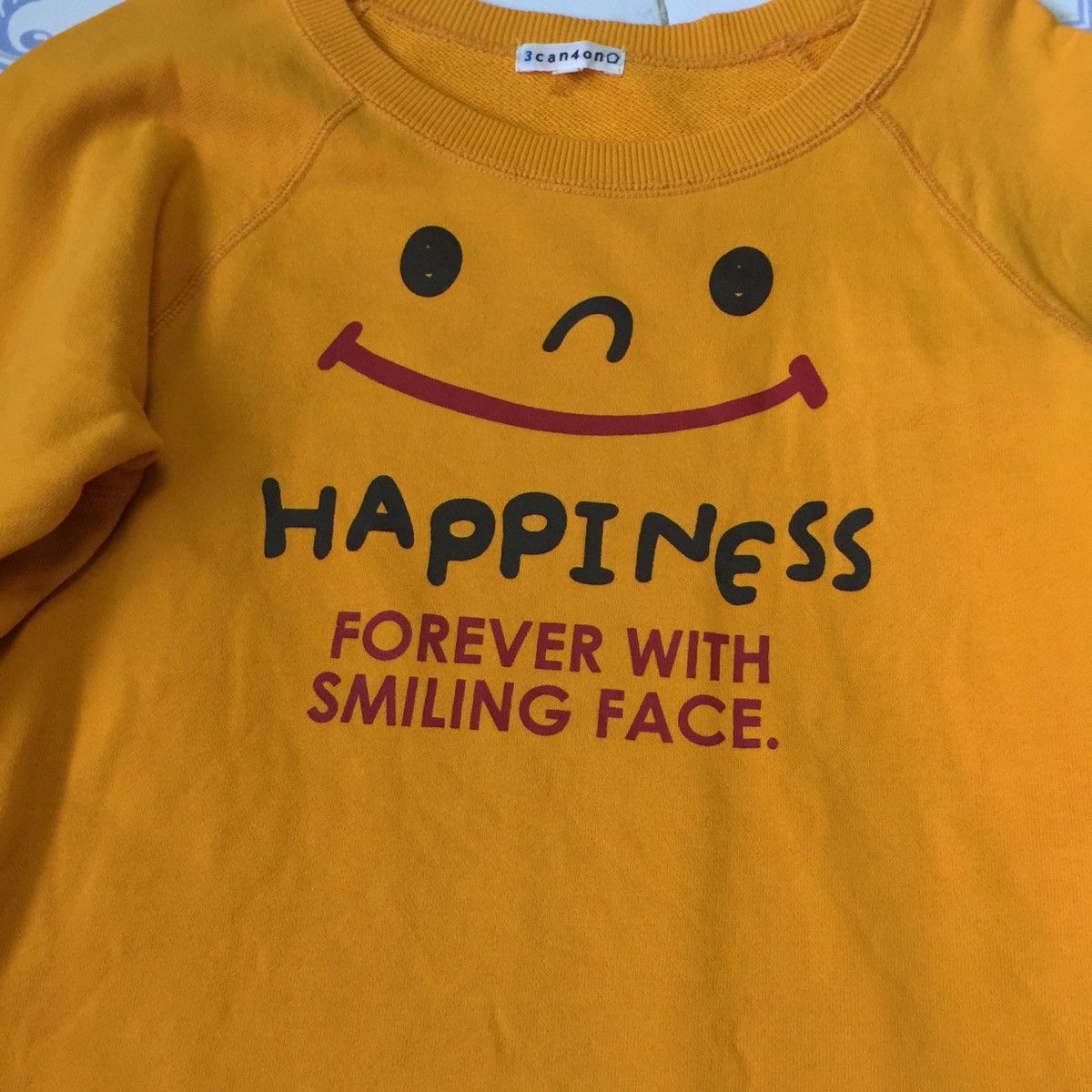 Japanese Brand Smiley Face sweatshirt Size US S / EU 44-46 / 1 - 6 Thumbnail