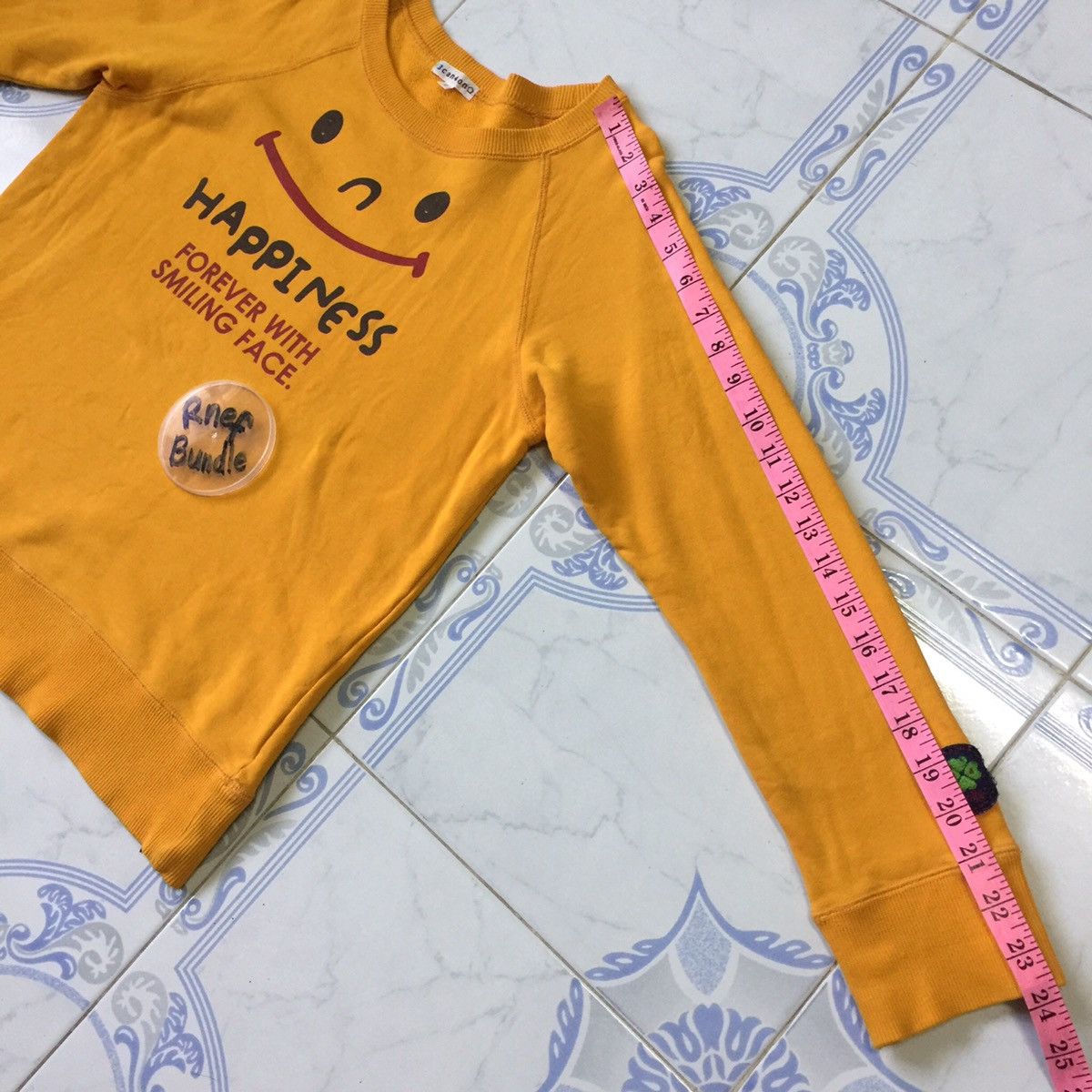 Japanese Brand Smiley Face sweatshirt Size US S / EU 44-46 / 1 - 11 Thumbnail