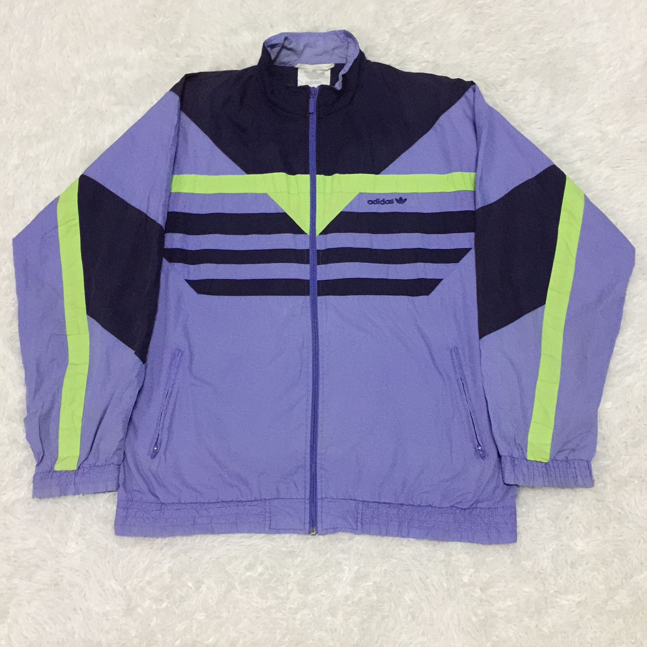Adidas Vintage adidas sweater jacket Size US XL / EU 56 / 4 - 9 Thumbnail