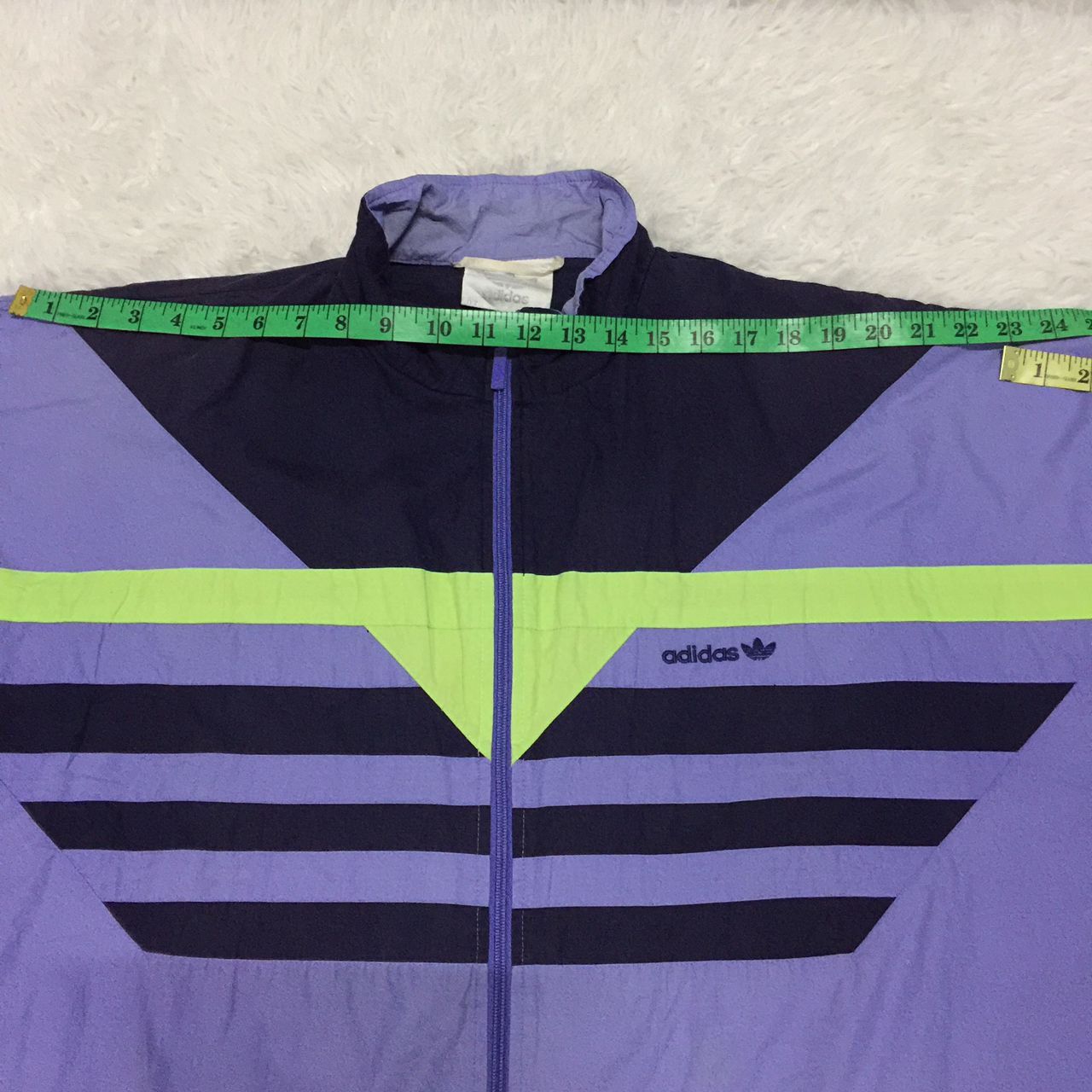 Adidas Vintage adidas sweater jacket Size US XL / EU 56 / 4 - 4 Thumbnail