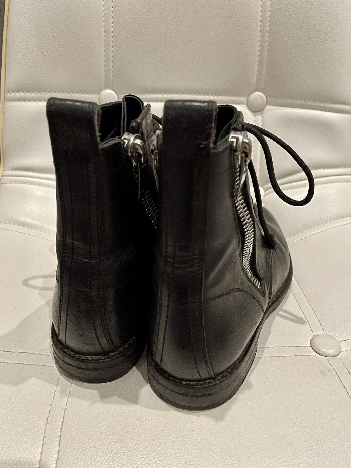 Saint Laurent Paris Saint Laurent Paris Double Zip Ranger Combat Boot Size 37 Size US 7 / IT 37 - 7 Thumbnail