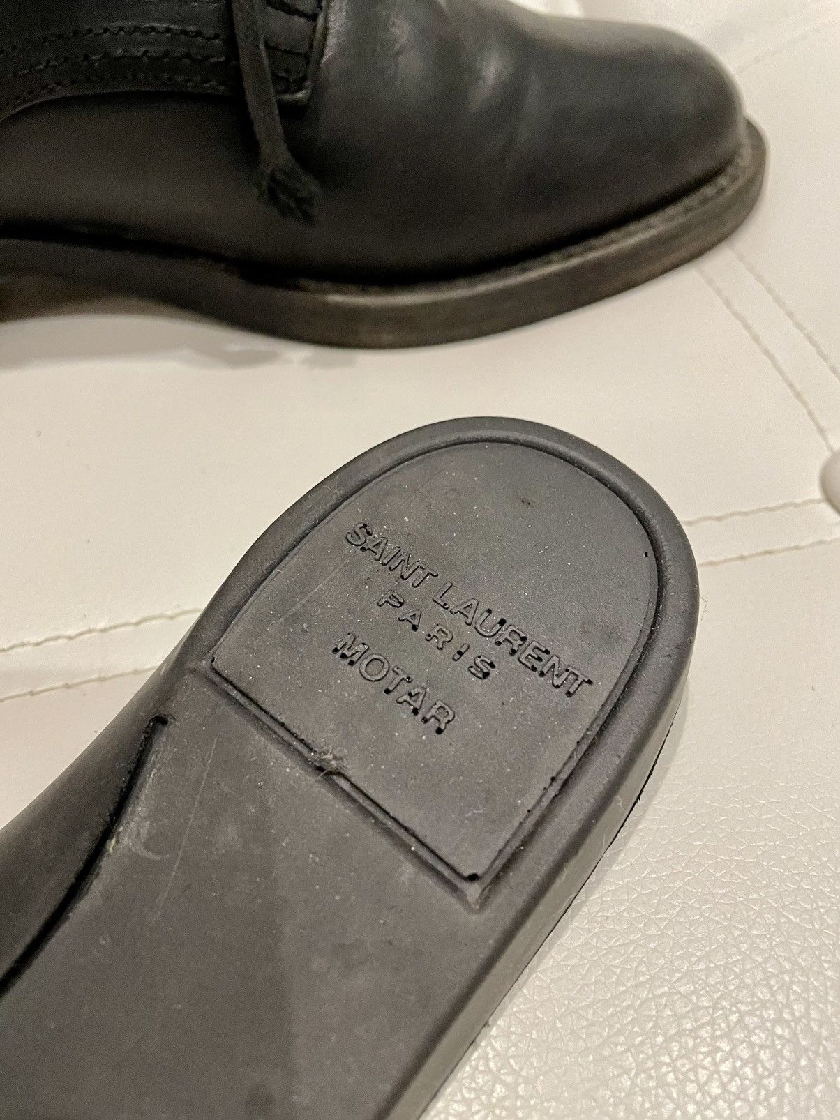 Saint Laurent Paris Saint Laurent Paris Double Zip Ranger Combat Boot Size 37 Size US 7 / IT 37 - 10 Thumbnail
