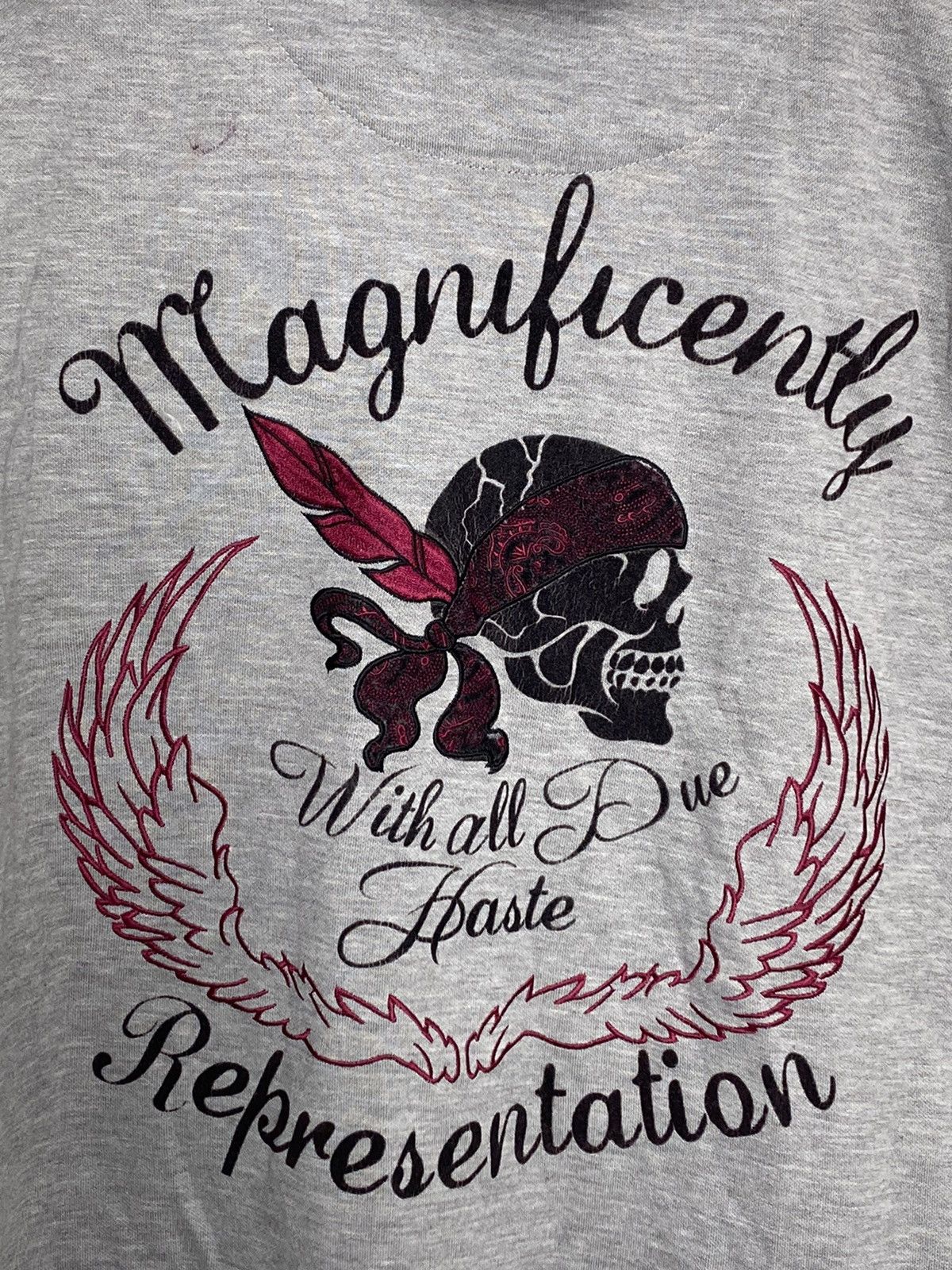 Japanese Brand × Vintage Vintage Lock Heaven Skulls Traviss Flacko Scott Crewneck Size US M / EU 48-50 / 2 - 3 Thumbnail