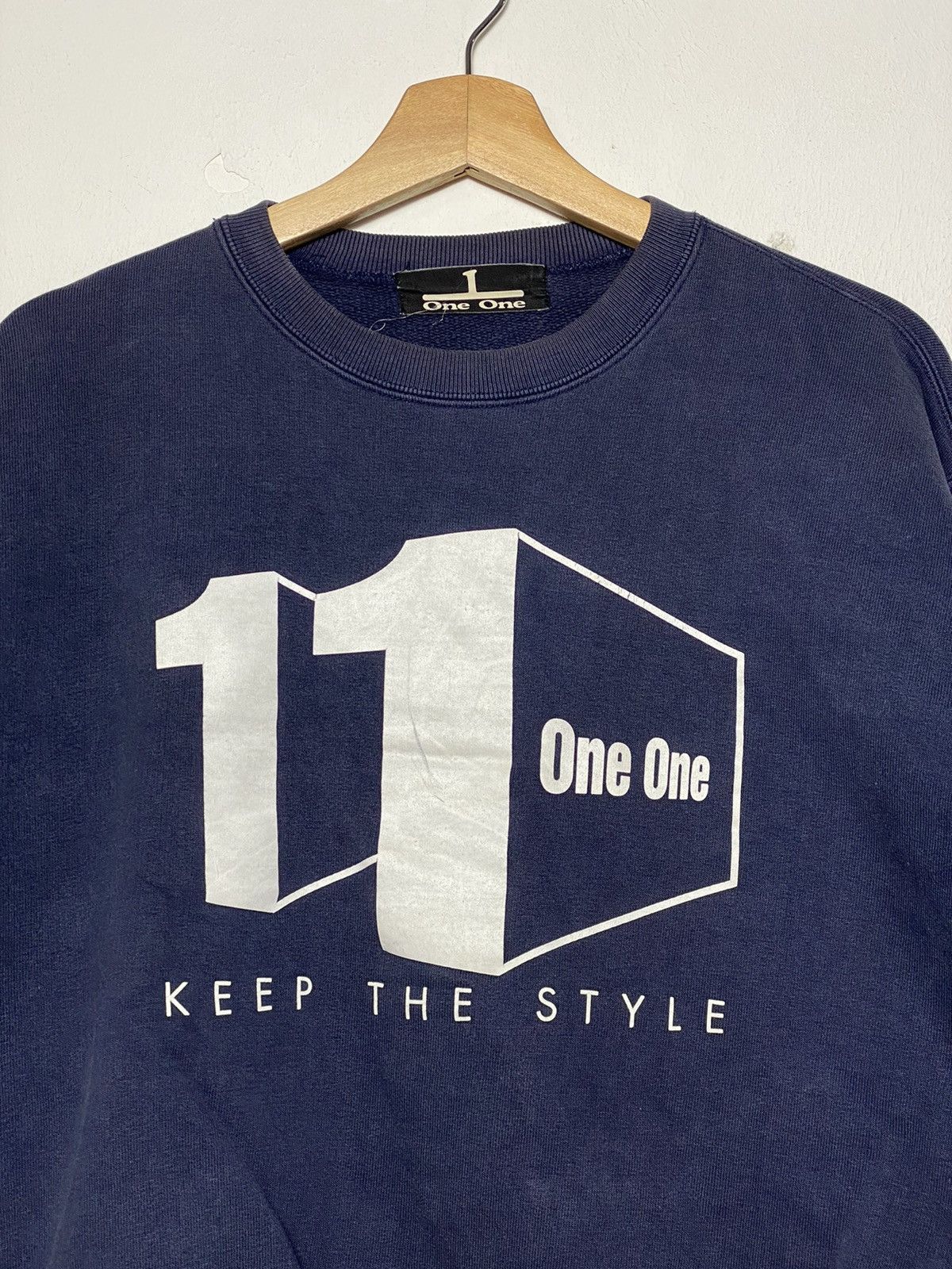 Japanese Brand × Vintage Vintage One One Crewneck / Travis Stussy Scott Size US L / EU 52-54 / 3 - 2 Thumbnail