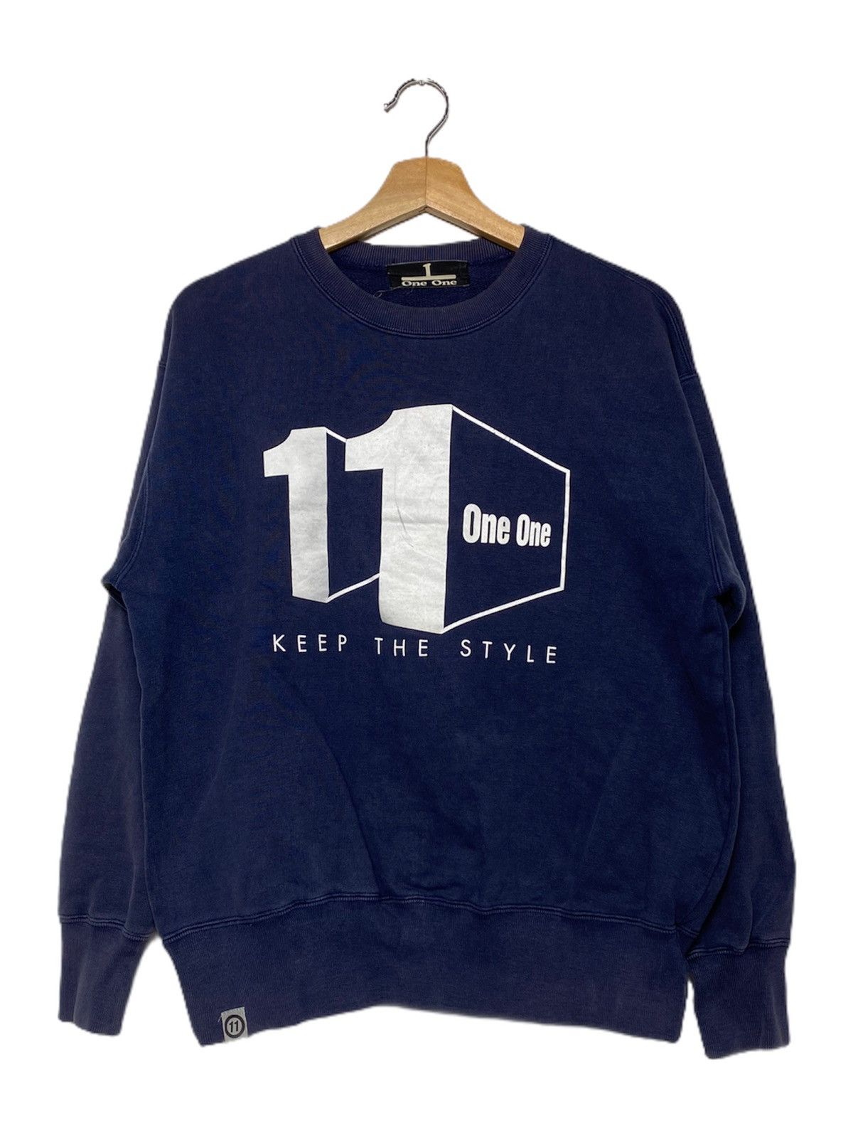 Japanese Brand × Vintage Vintage One One Crewneck / Travis Stussy Scott Size US L / EU 52-54 / 3 - 1 Thumbnail