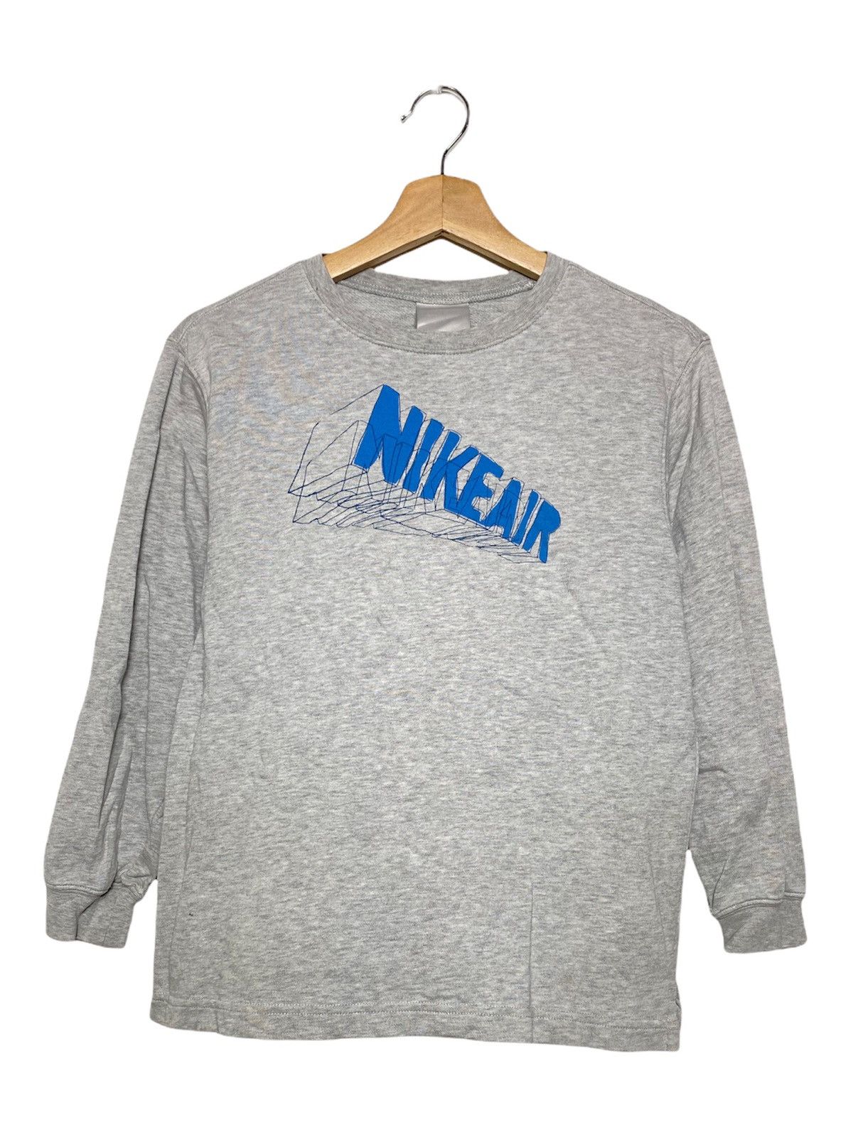 Nike × Vintage Vintage Nike Air Swoosh Crewneck/ Travis Scott Style Size US S / EU 44-46 / 1 - 1 Thumbnail