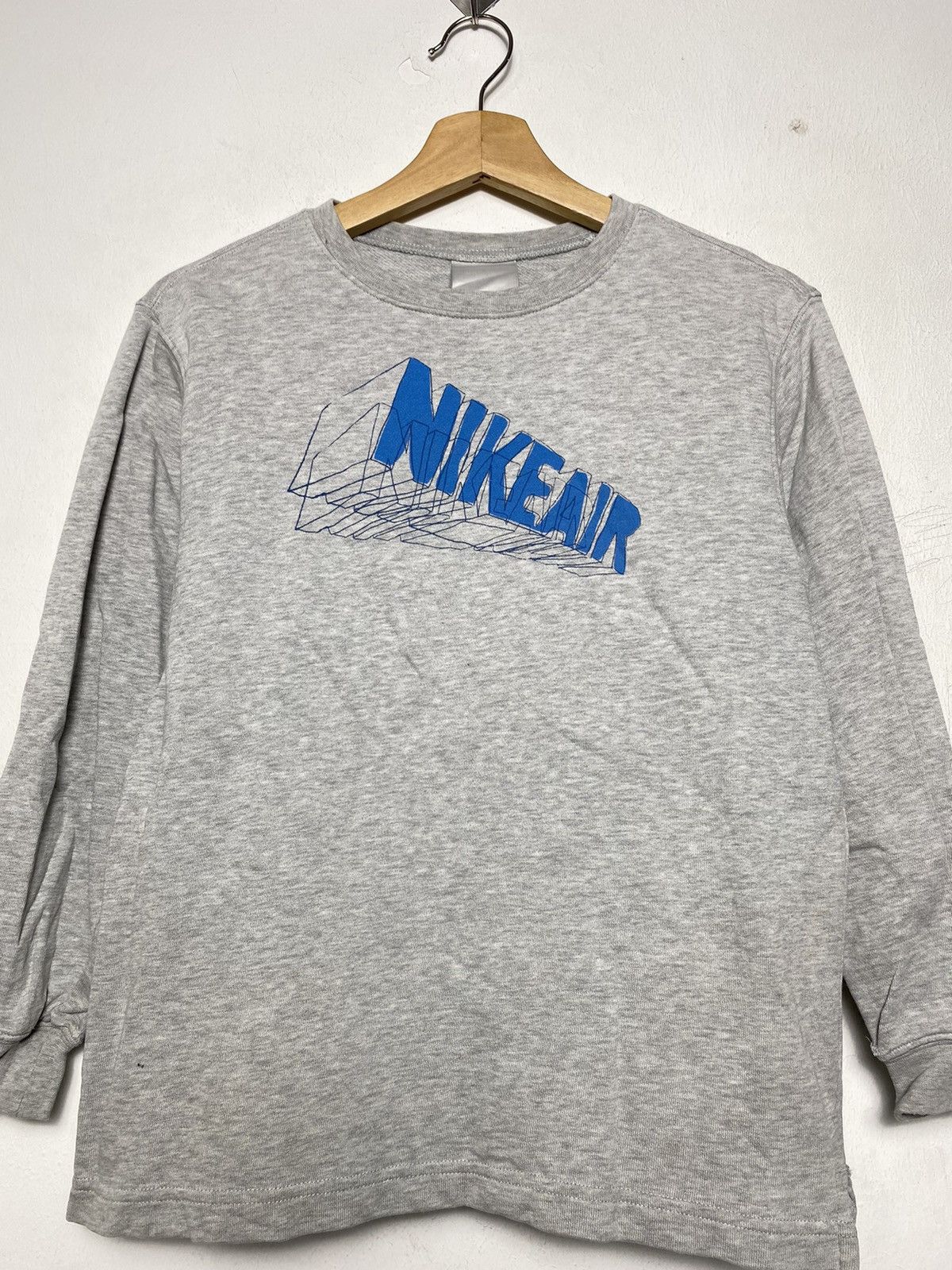 Nike × Vintage Vintage Nike Air Swoosh Crewneck/ Travis Scott Style Size US S / EU 44-46 / 1 - 2 Thumbnail