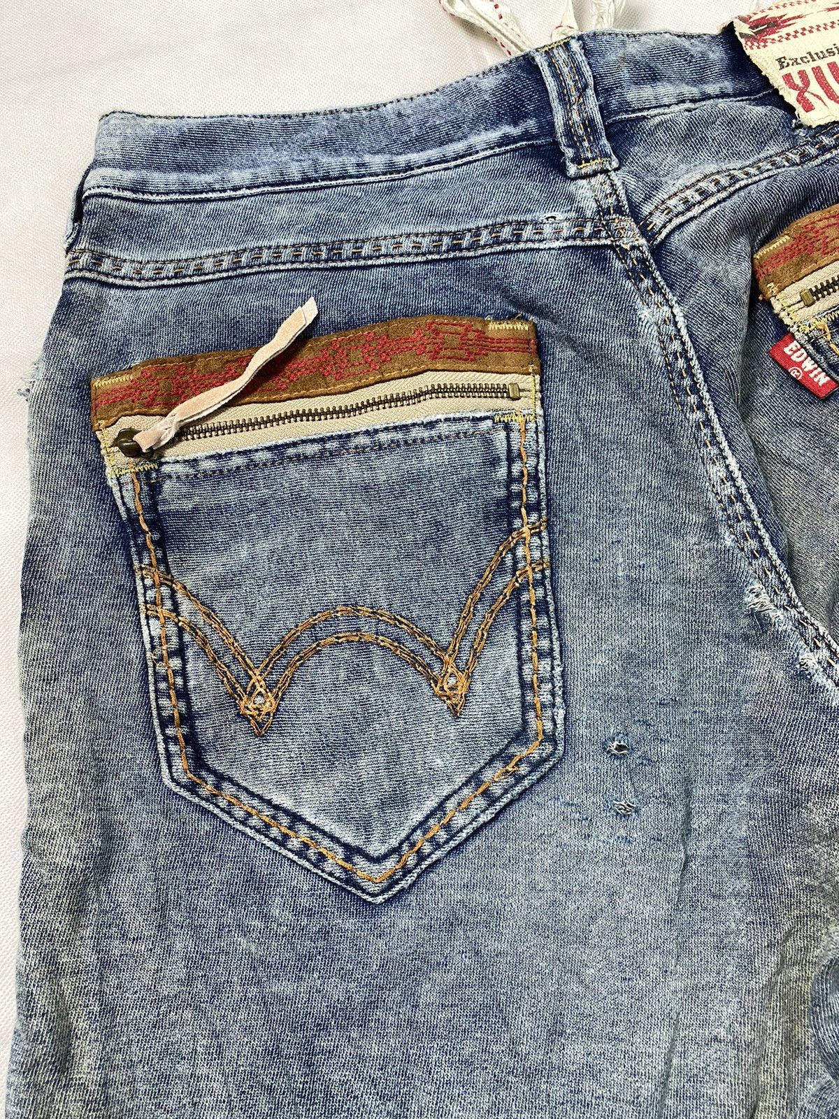 Edwin Edwin Distressed Short Pant Stretchable Size US 34 / EU 50 - 13 Thumbnail