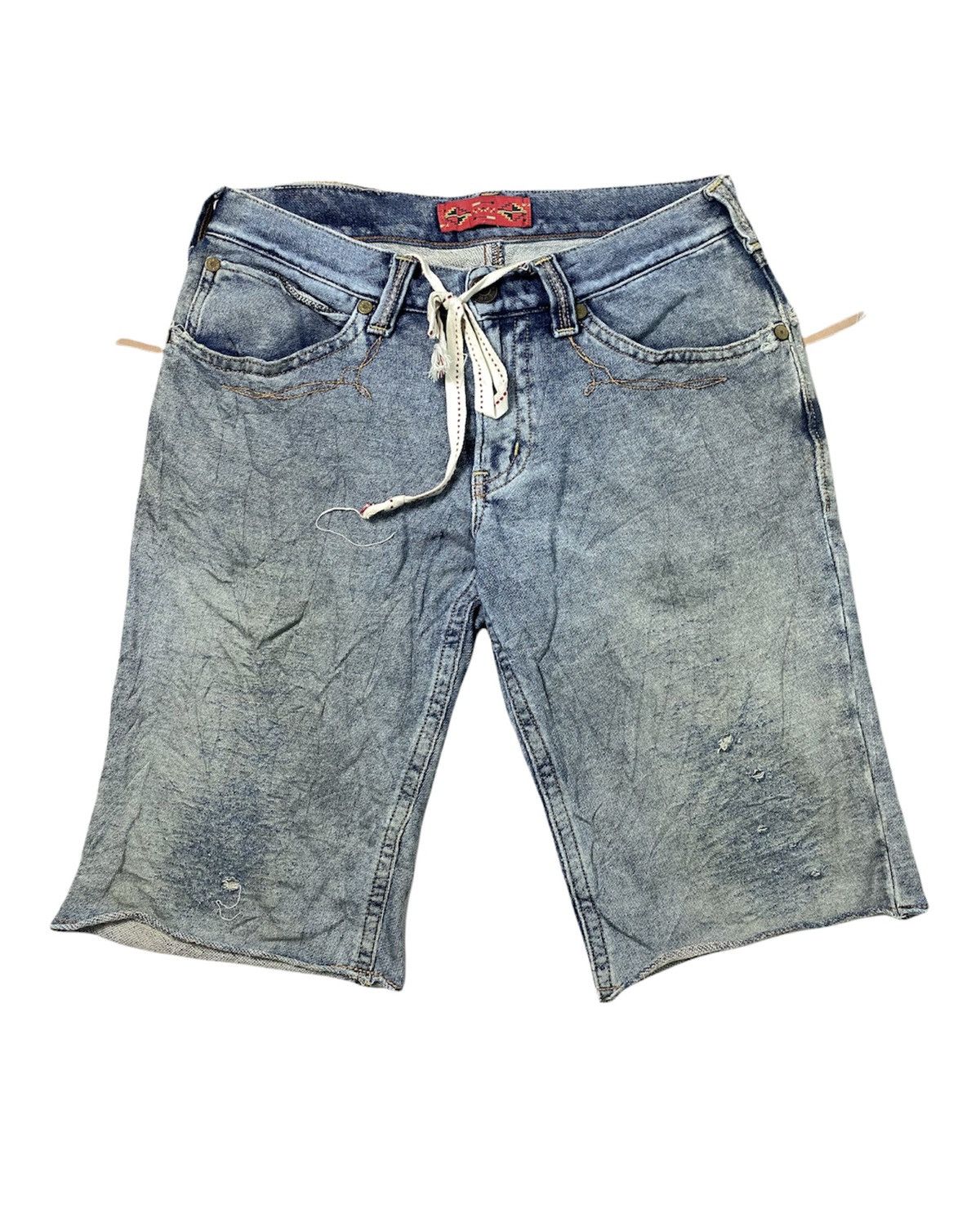 Edwin Edwin Distressed Short Pant Stretchable Size US 34 / EU 50 - 1 Thumbnail