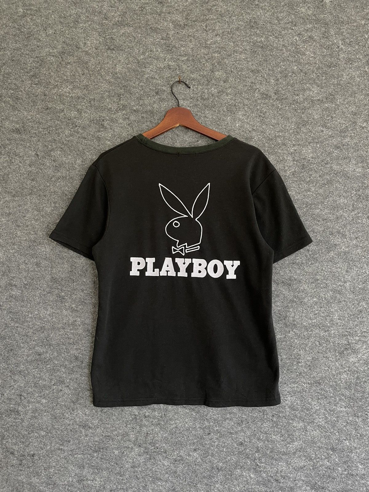 Playboy VINTAGE PLAYBOY BIG LOGO TEE Size US M / EU 48-50 / 2 - 1 Thumbnail