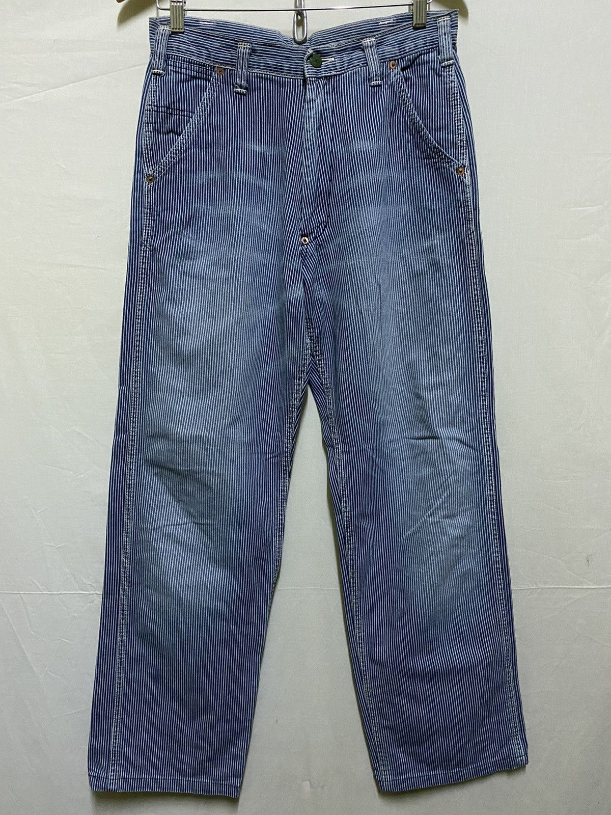 Oshkosh Vintage Oshkosh Worker Pants Stripes Hickory Jeans Size US 30 / EU 46 - 1 Thumbnail