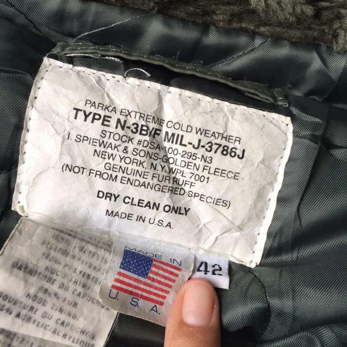 I. Spiewak And Sons I. Spiewak and sons parka extreme cold weather made in usa Size US L / EU 52-54 / 3 - 13 Thumbnail