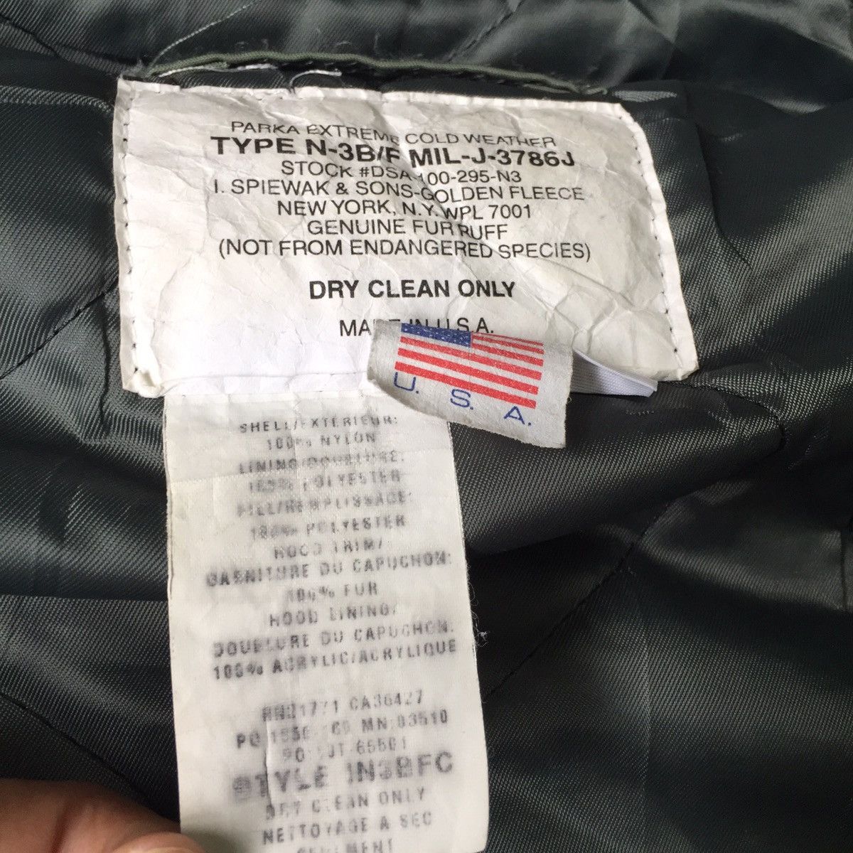 I. Spiewak And Sons I. Spiewak and sons parka extreme cold weather made in usa Size US L / EU 52-54 / 3 - 12 Thumbnail