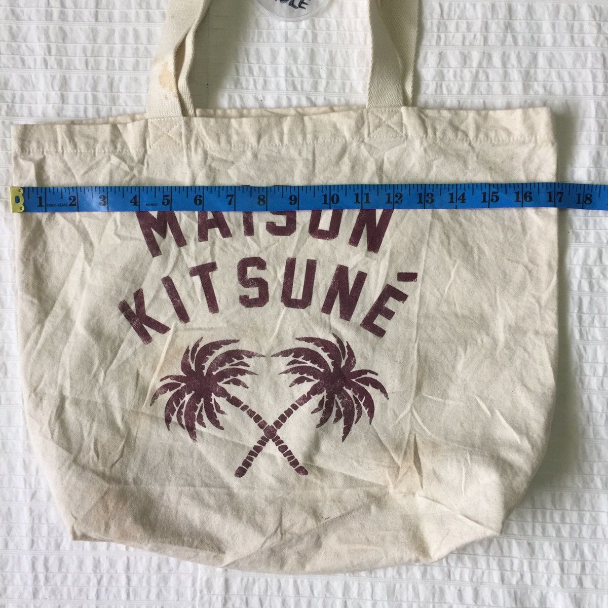 Maison Kitsune Maison kitsune tote bag Size ONE SIZE - 4 Thumbnail