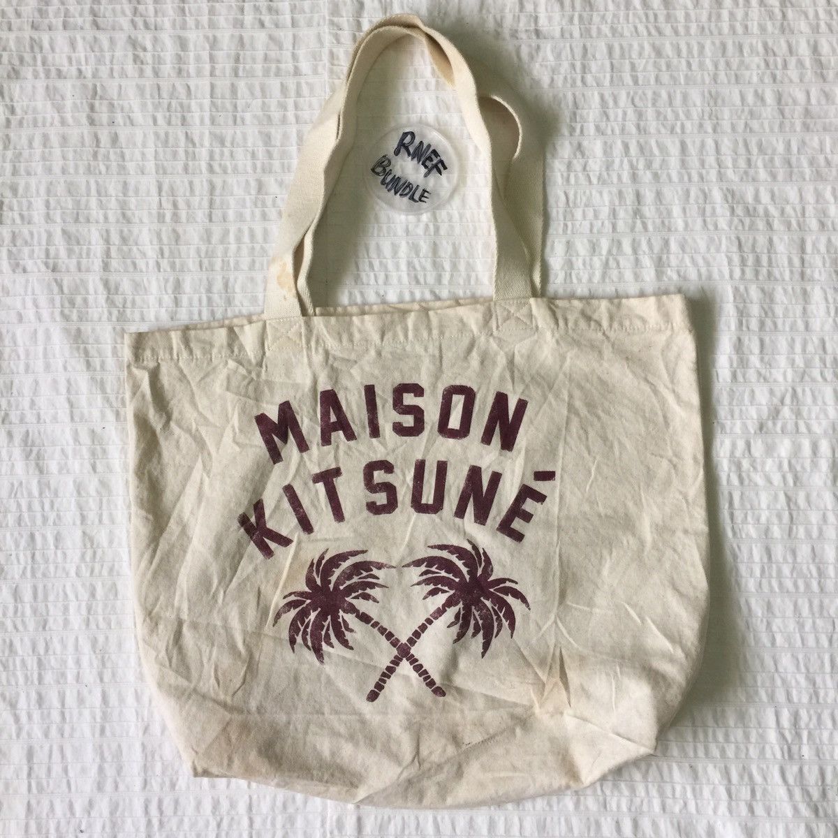 Maison Kitsune Maison kitsune tote bag Size ONE SIZE - 1 Thumbnail