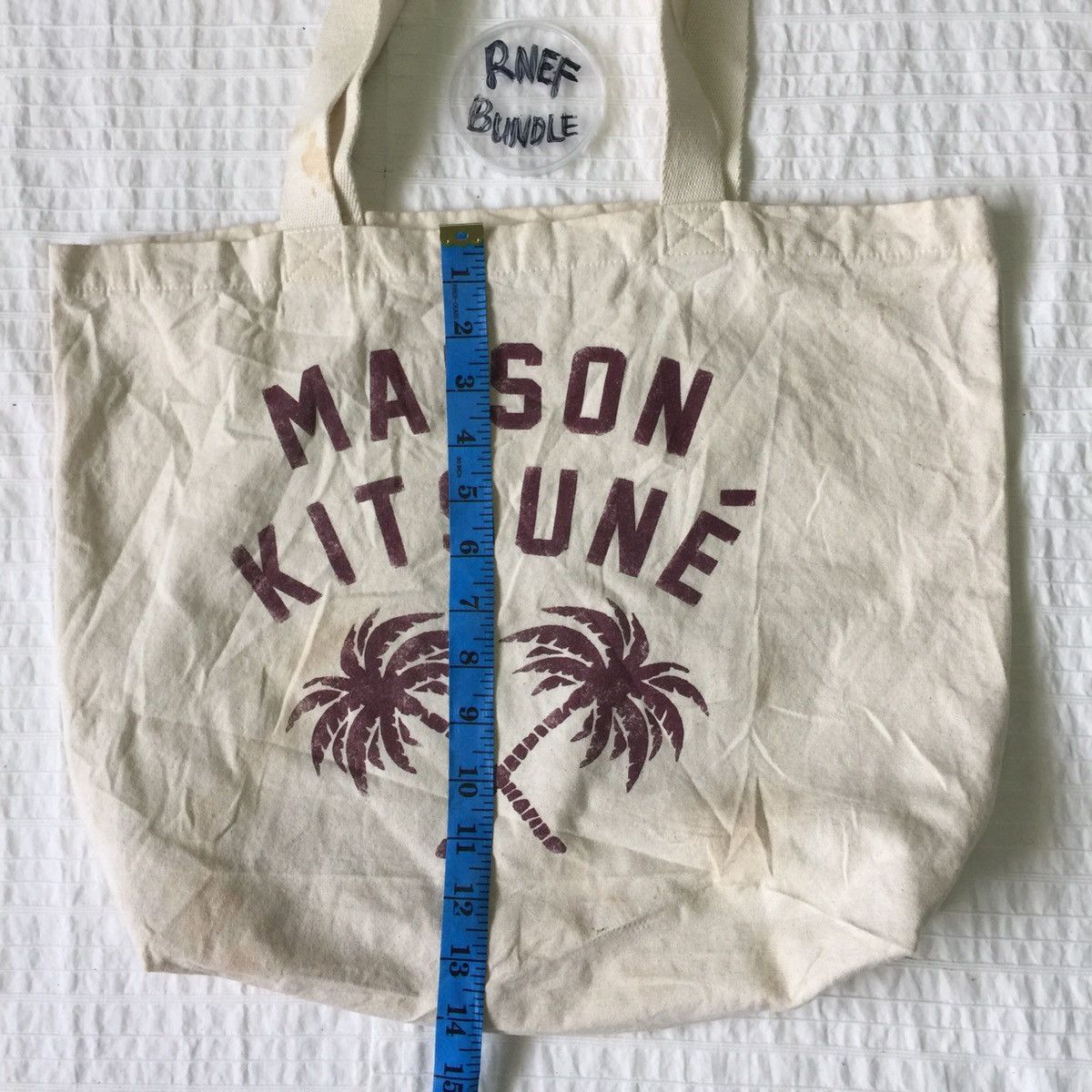 Maison Kitsune Maison kitsune tote bag Size ONE SIZE - 5 Thumbnail