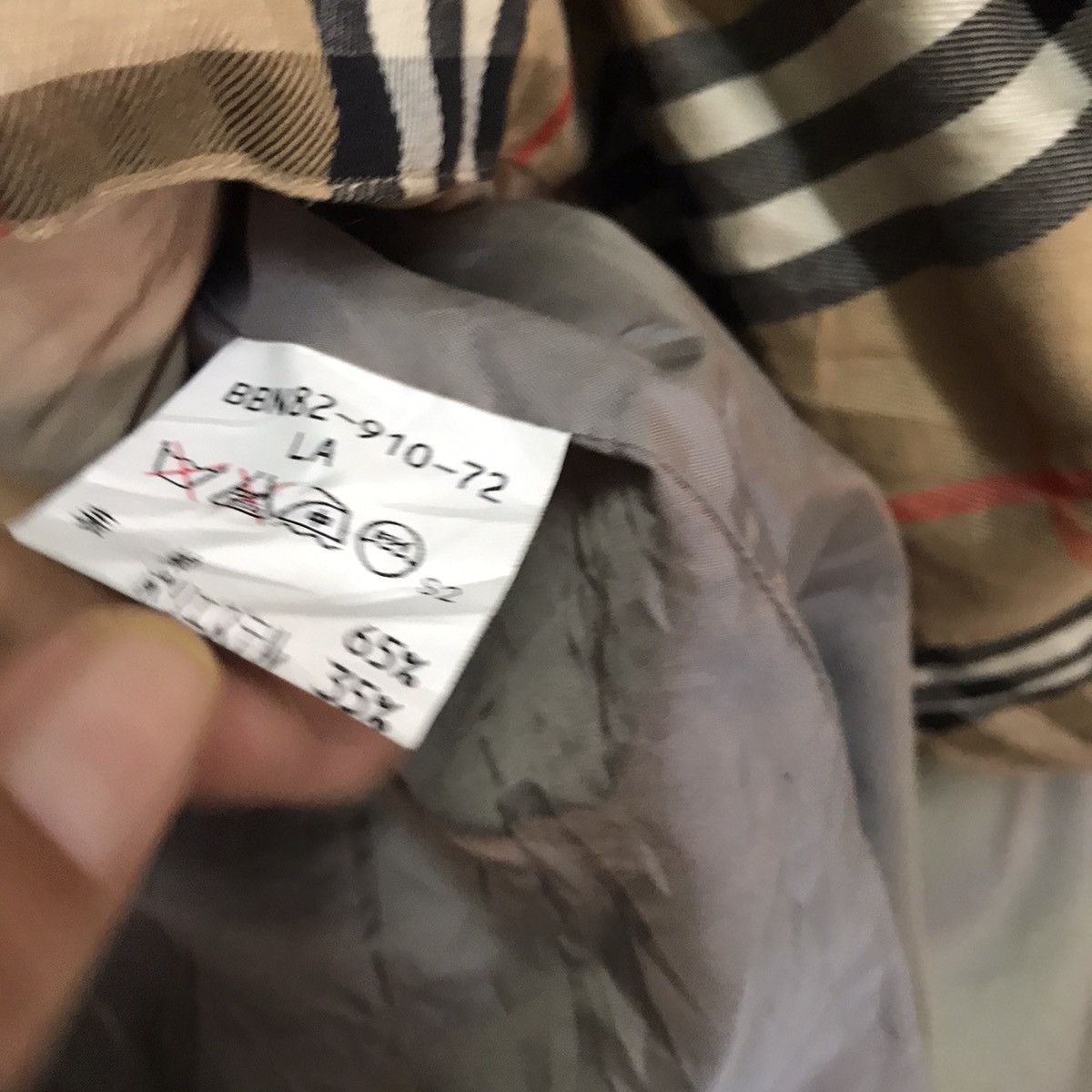 Burberry Vintage Burberry jacket made in Japan (faded) Size US L / EU 52-54 / 3 - 9 Thumbnail