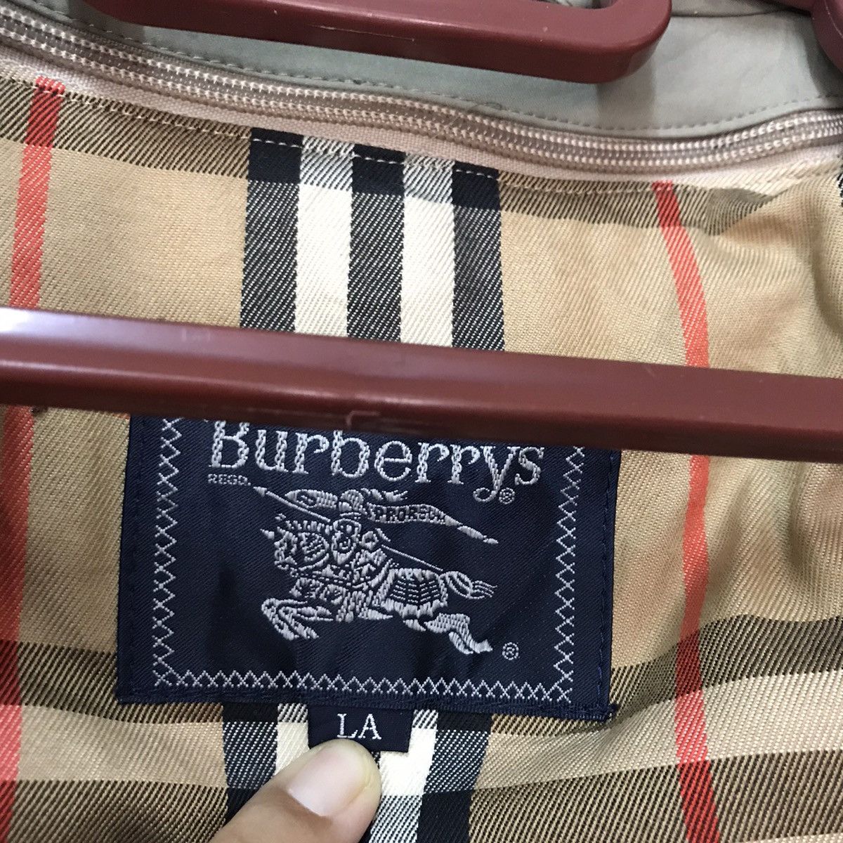 Burberry Vintage Burberry jacket made in Japan (faded) Size US L / EU 52-54 / 3 - 5 Thumbnail