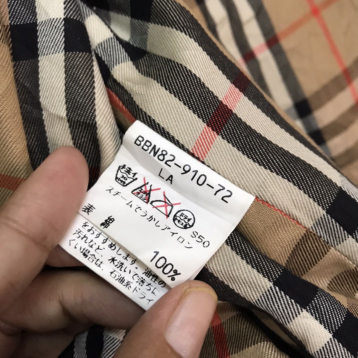 Burberry Vintage Burberry jacket made in Japan (faded) Size US L / EU 52-54 / 3 - 6 Thumbnail
