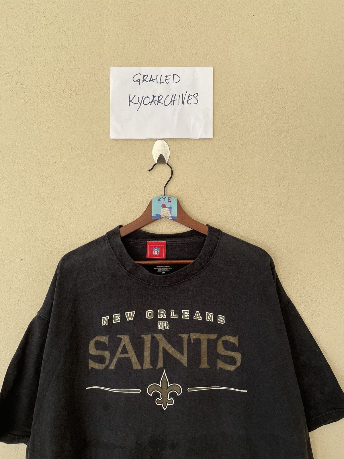 NFL NEW ORLEANS SAINTS TEE Size US XXL / EU 58 / 5 - 3 Thumbnail